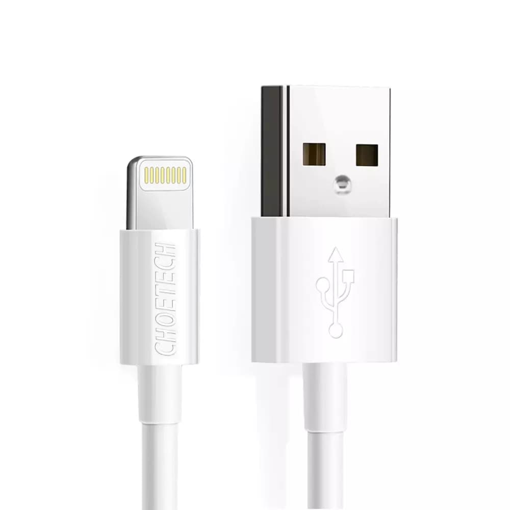 

Choetech kabel przewód MFI USB - Lightning 1,2m biały (IP0026 white)