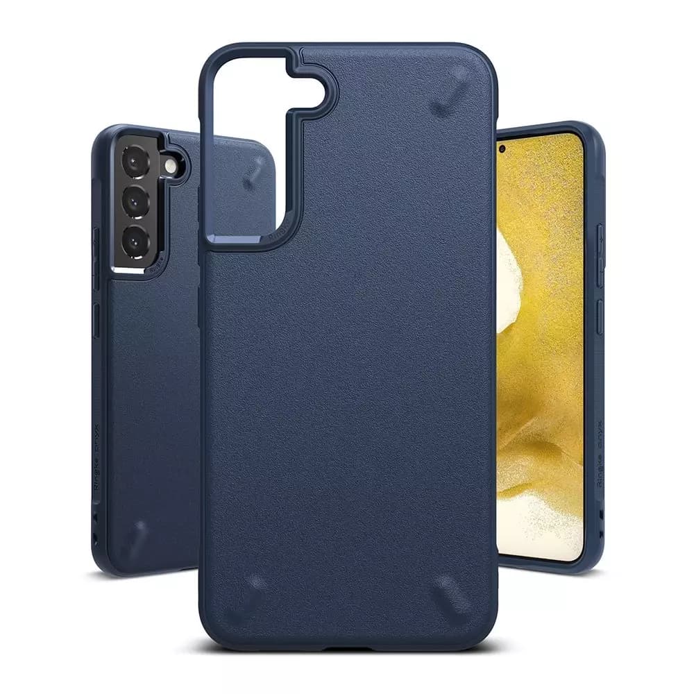 

Ringke Onyx wytrzymałe etui pokrowiec Samsung Galaxy S22+ (S22 Plus) granatowy, S22 plus) granatow