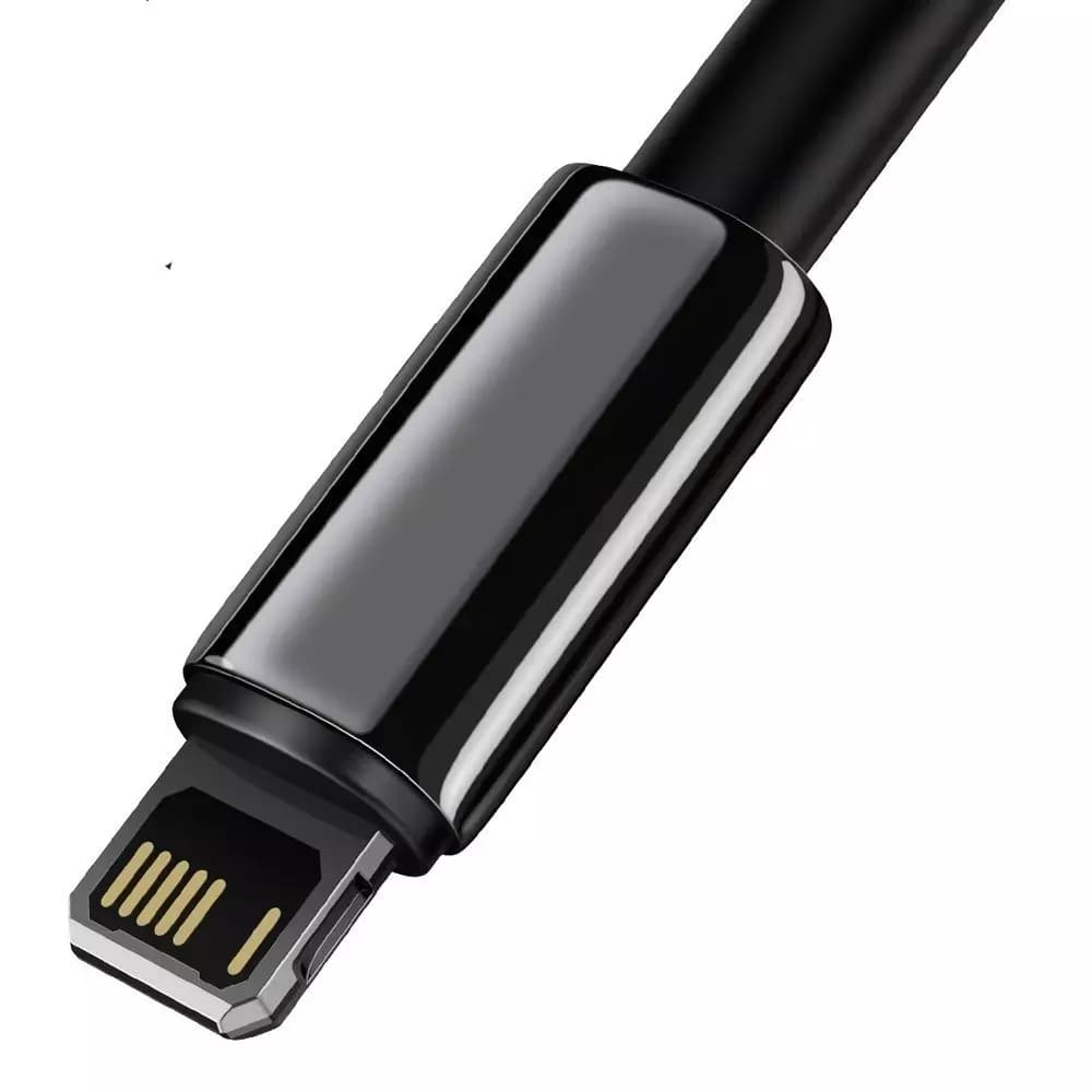 

Baseus Tungsten kabel USB - Lightning 2,4 A 2 m czarny (CALWJ-A01)