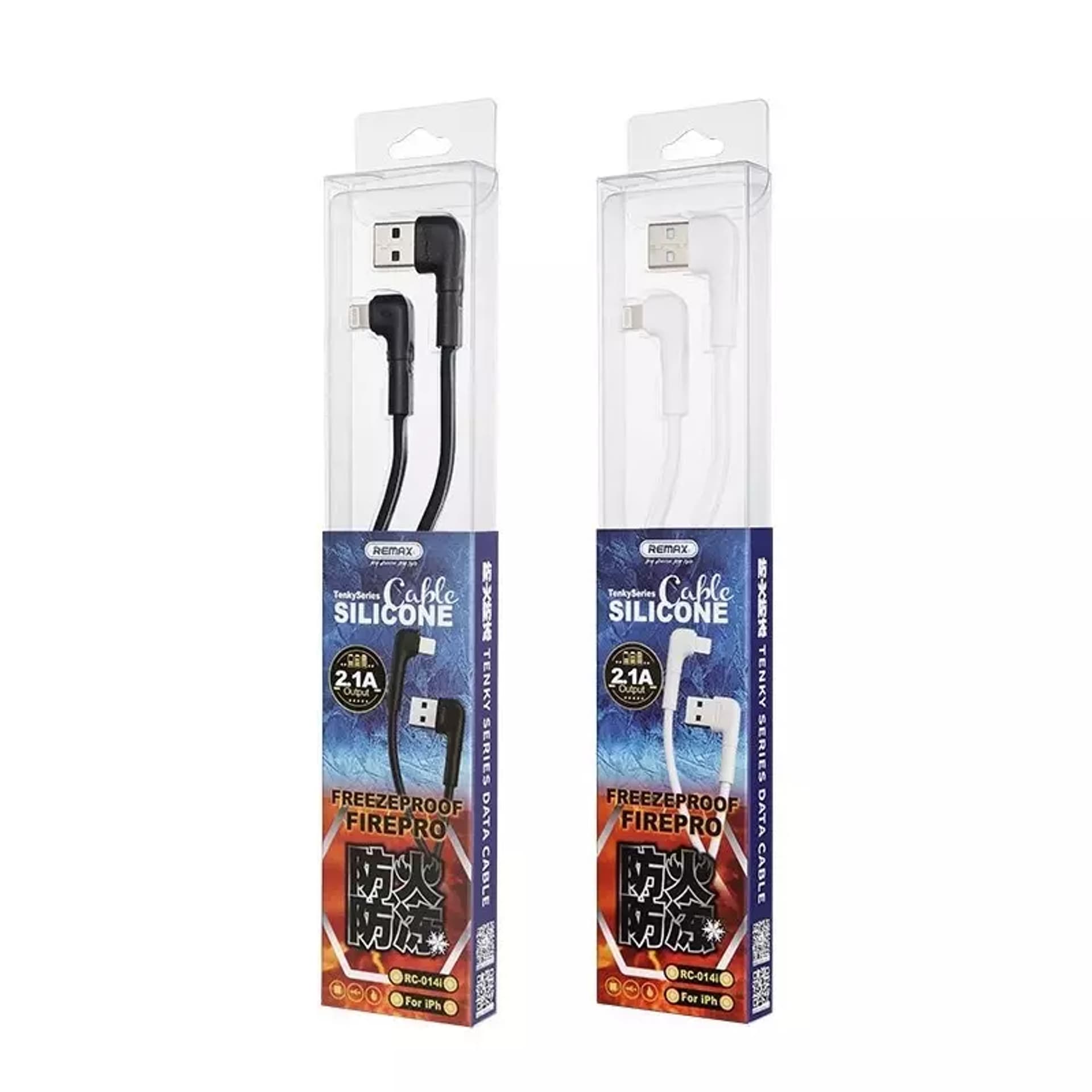 

Remax kątowy kabel przewód USB - Lightning 2,1 A 1 m czarny (RC-014i black)