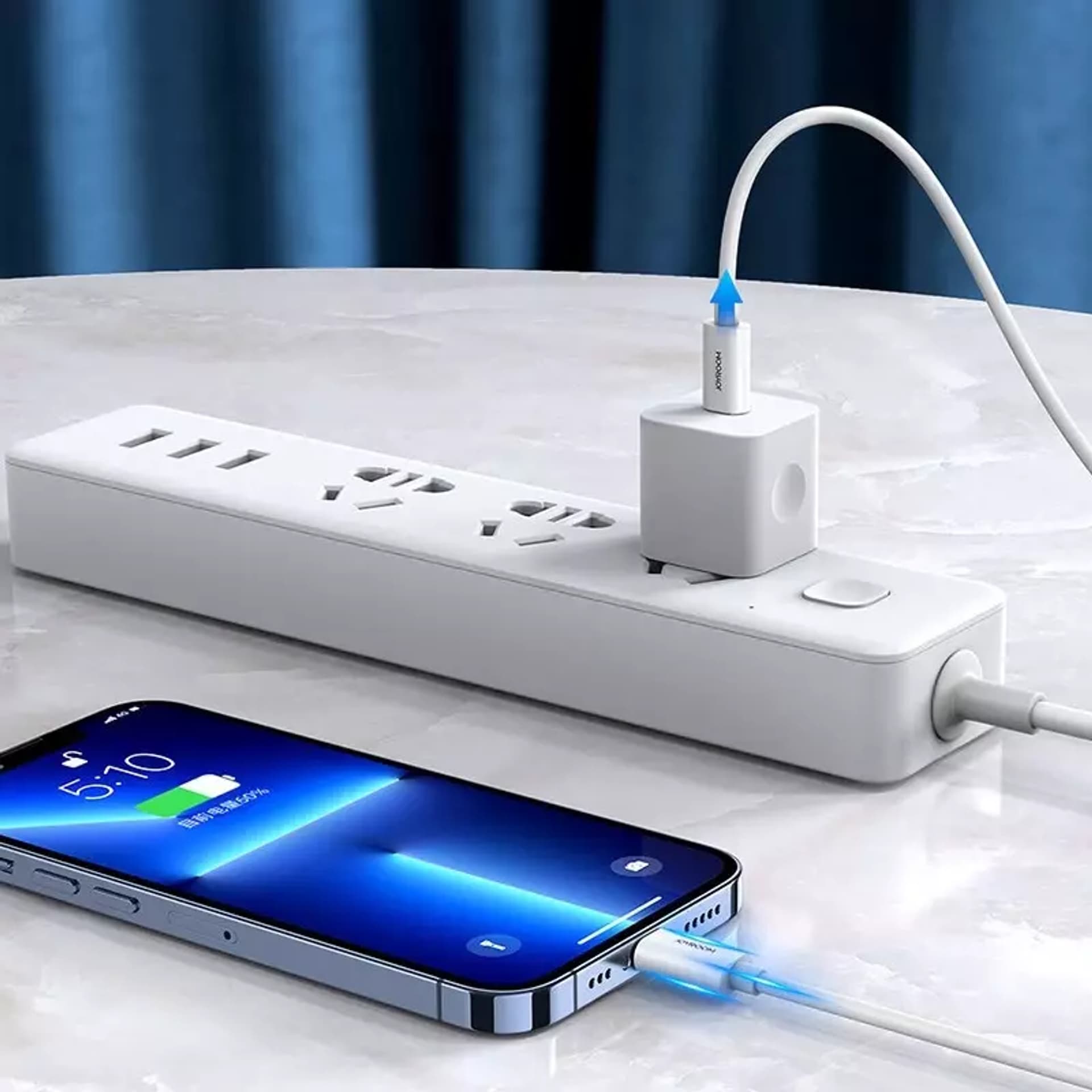 

Joyroom kabel USB Typ C - Lightning 27W PD 2m biały (S-M431)