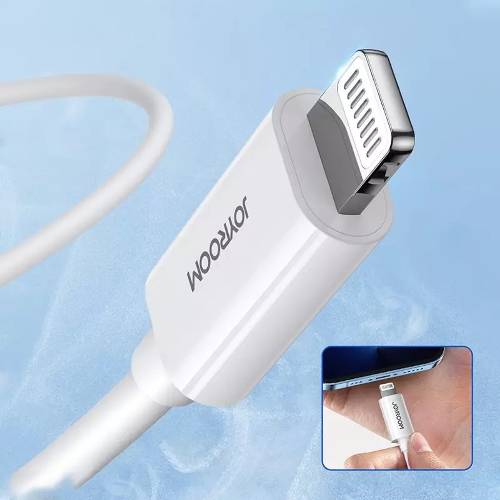 

Joyroom kabel USB Typ C - Lightning 27W PD 1.2m biały (S-M430)
