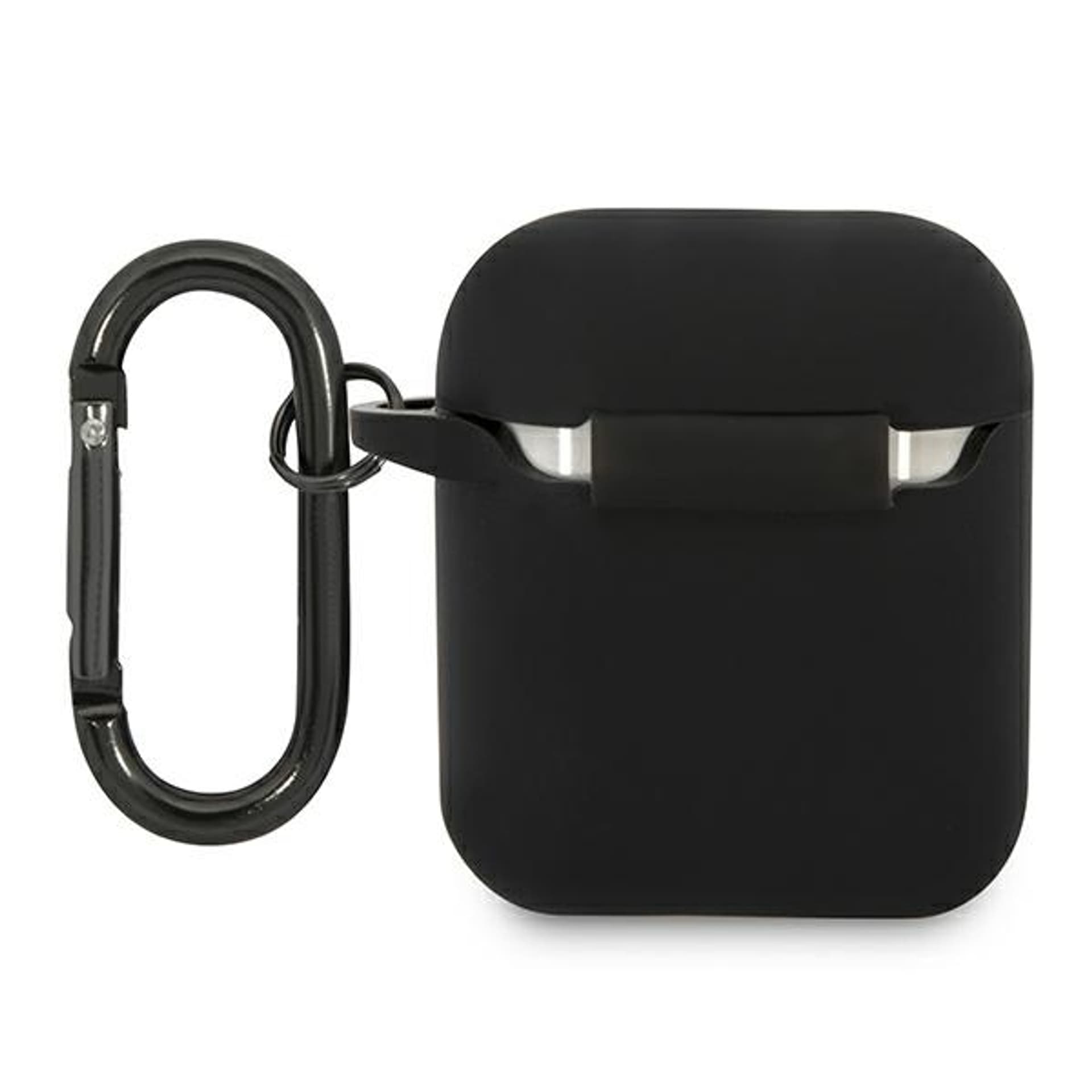 

AMG AMA2RBK AirPods cover czarny/black Silicone Big Logo