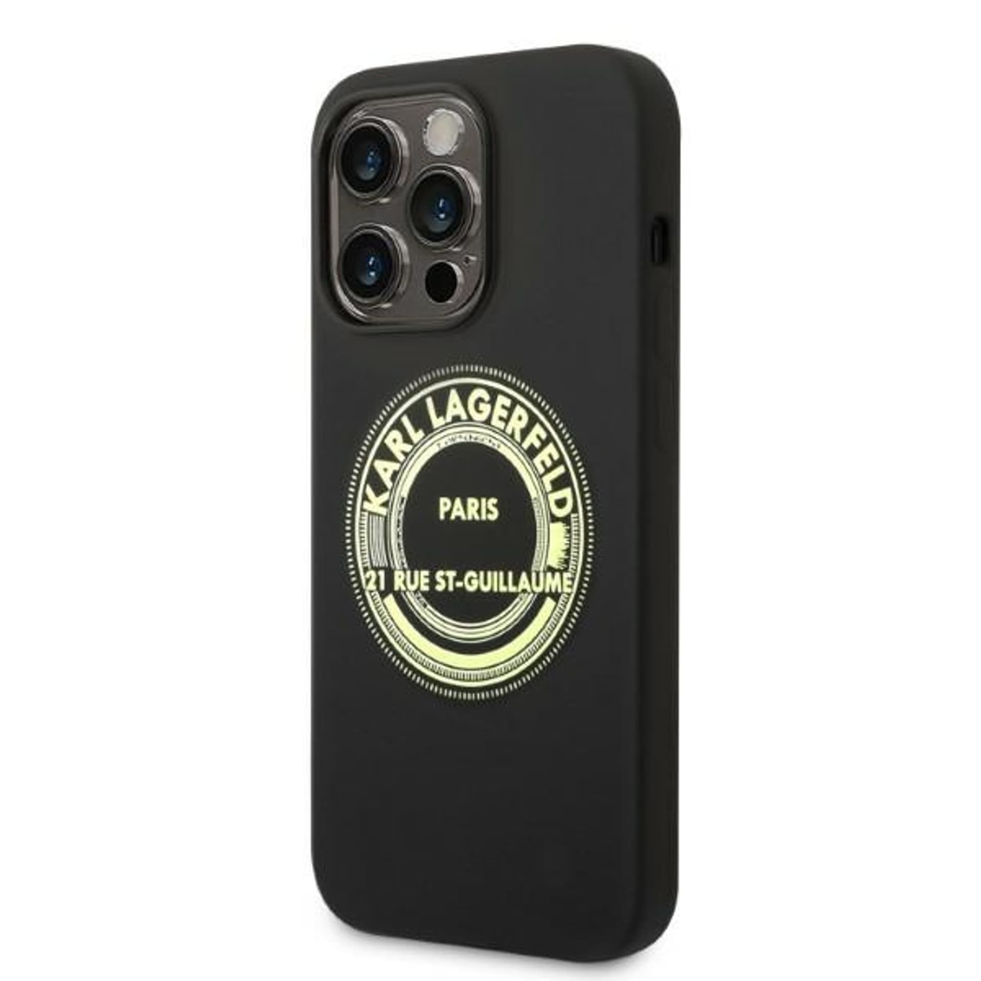 

Karl Lagerfeld KLHCP14LSRSGRCK iPhone 14 Pro 6,1" hardcase czarny/black Silicone RSG