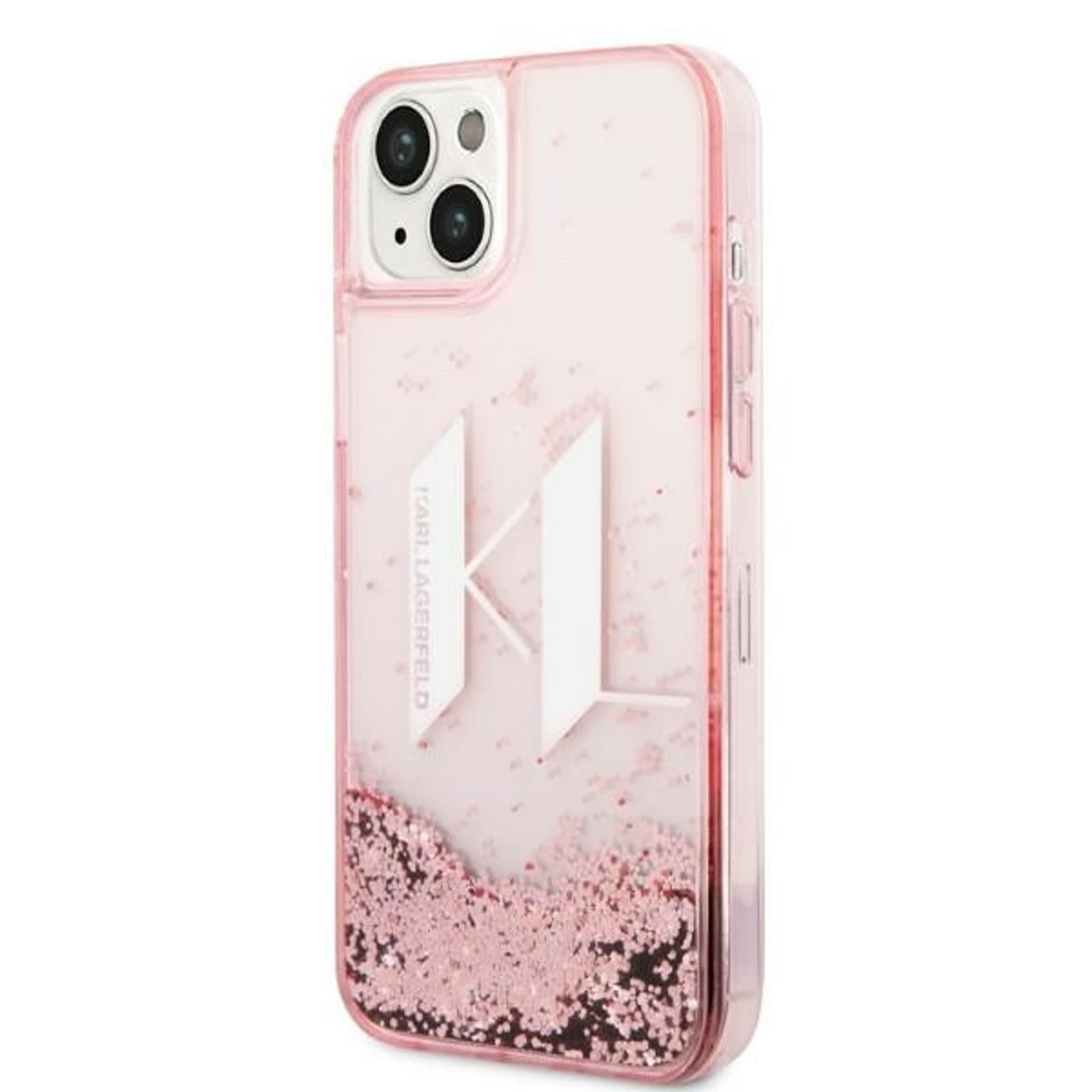 

Karl Lagerfeld KLHCP14MLBKLCP iPhone 14 Plus 6,7" różowy/pink hardcase Liquid Glitter Big KL