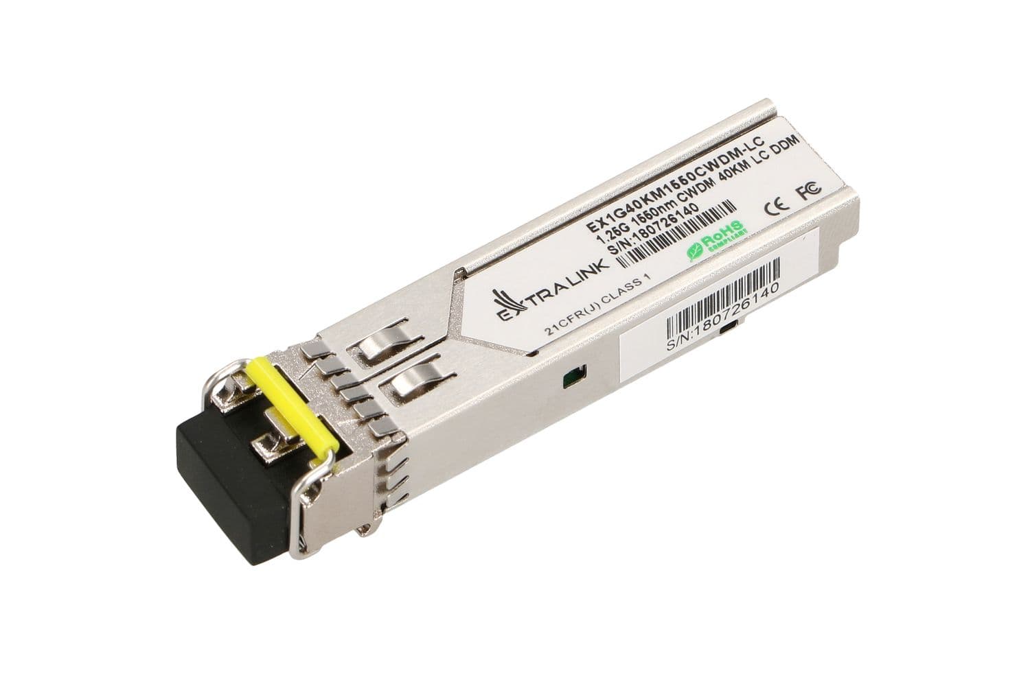 

EXTRALINK SFP CWDM 1.25G 1550NM SM 40KM LC DDM
