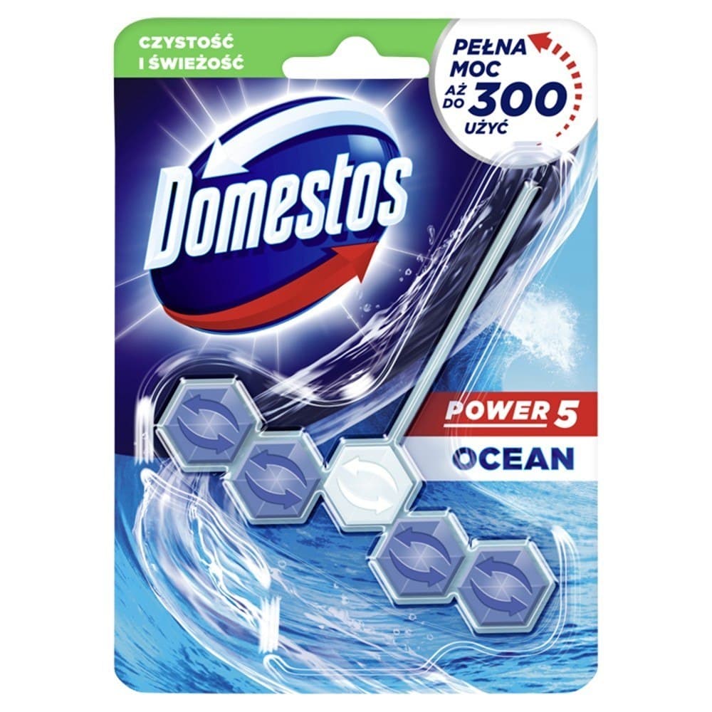 

DOMESTOS Power 5 Kostka zapachowa do WC Ocean 55g