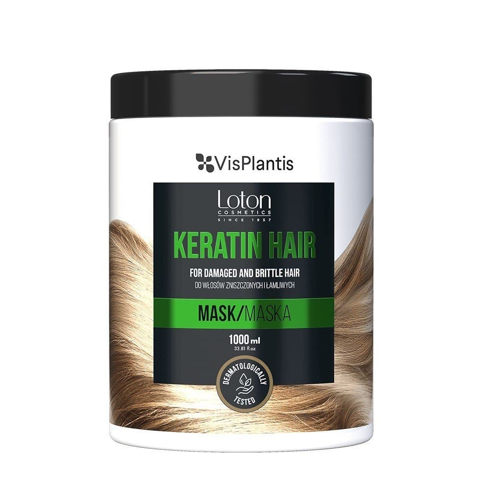 

Vis Plantis Loton Maska z keratyną do włosów zniszczonych i łamliwych - Keratin Hair 1000ml