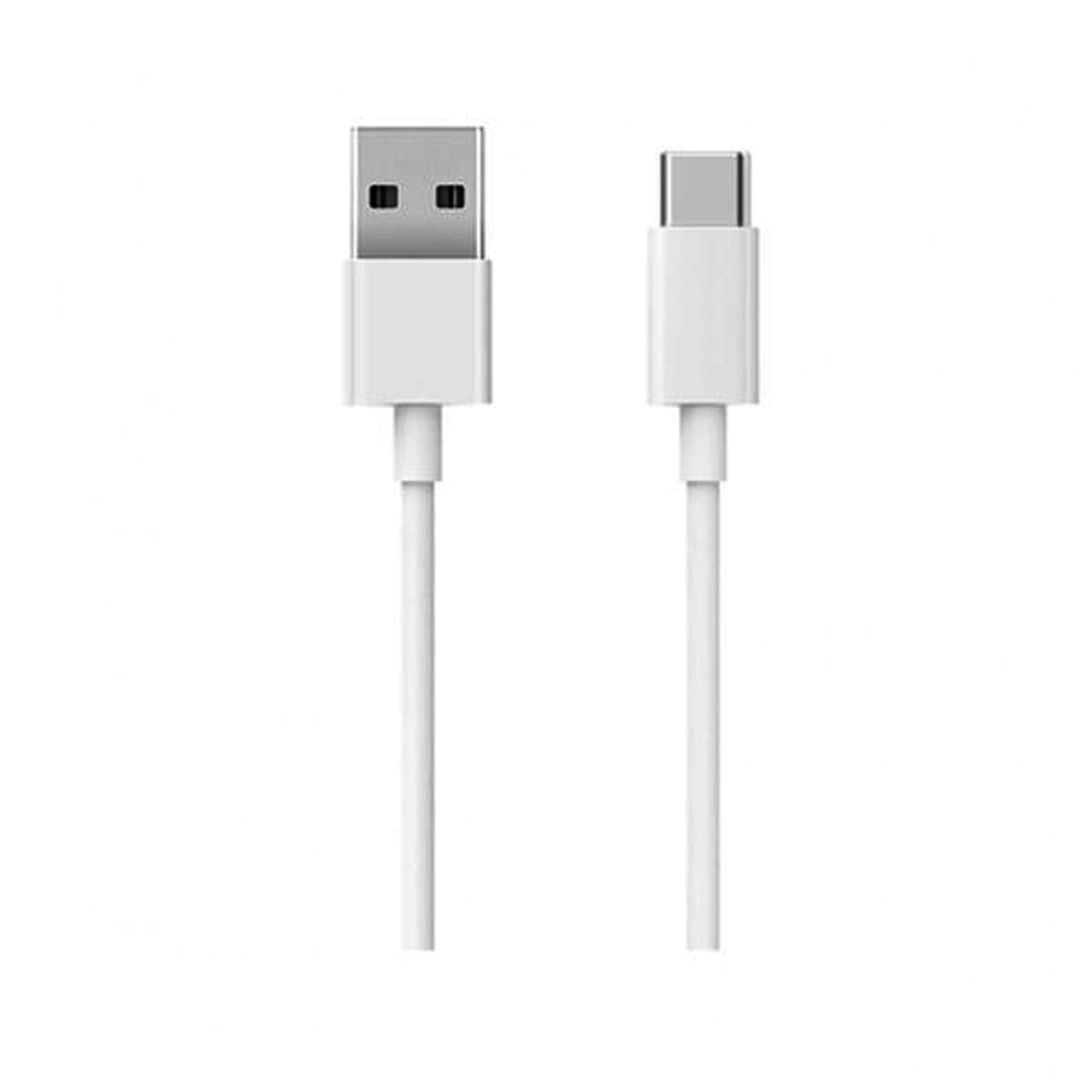 

Xiaomi Mi USB Type-C Cable 1 m, White, USB-A Male, USB-C Male