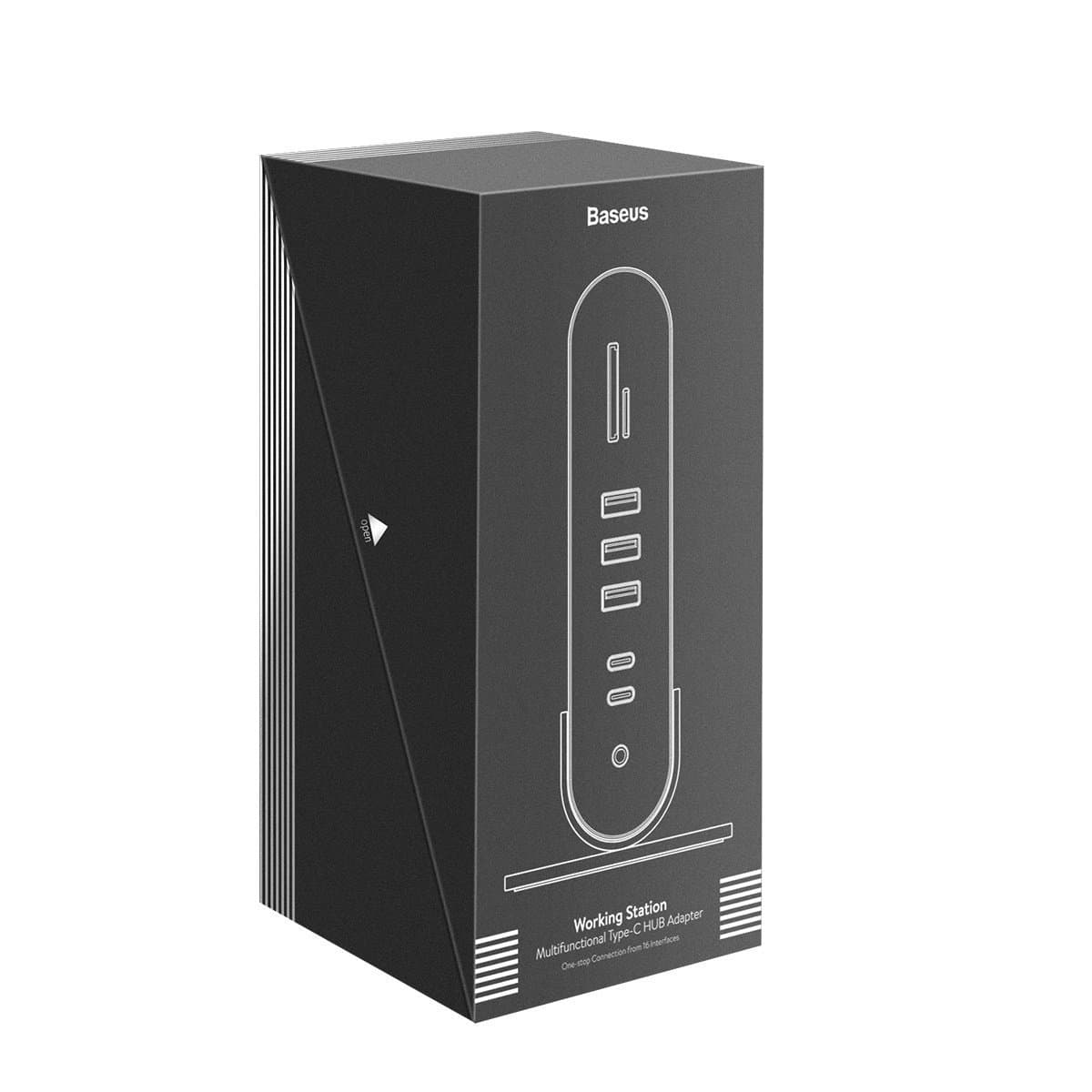 

Stacja dokująca Baseus Working Station, HUB USB-C 16w1