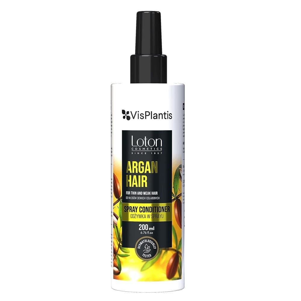 

Vis Plantis Loton Odżywka w sprayu do włosów cienkich i osłabionych - Argan Hair 200ml