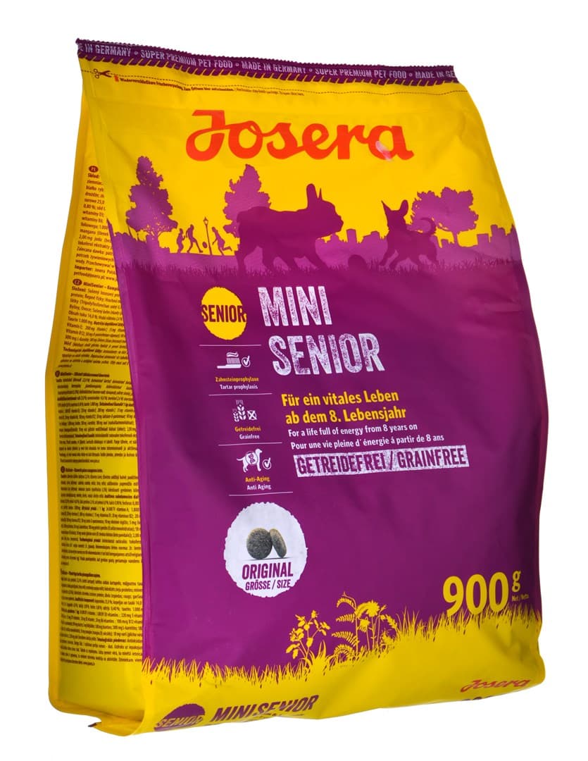 

Josera MiniSenior karma sucha dla psów 900g