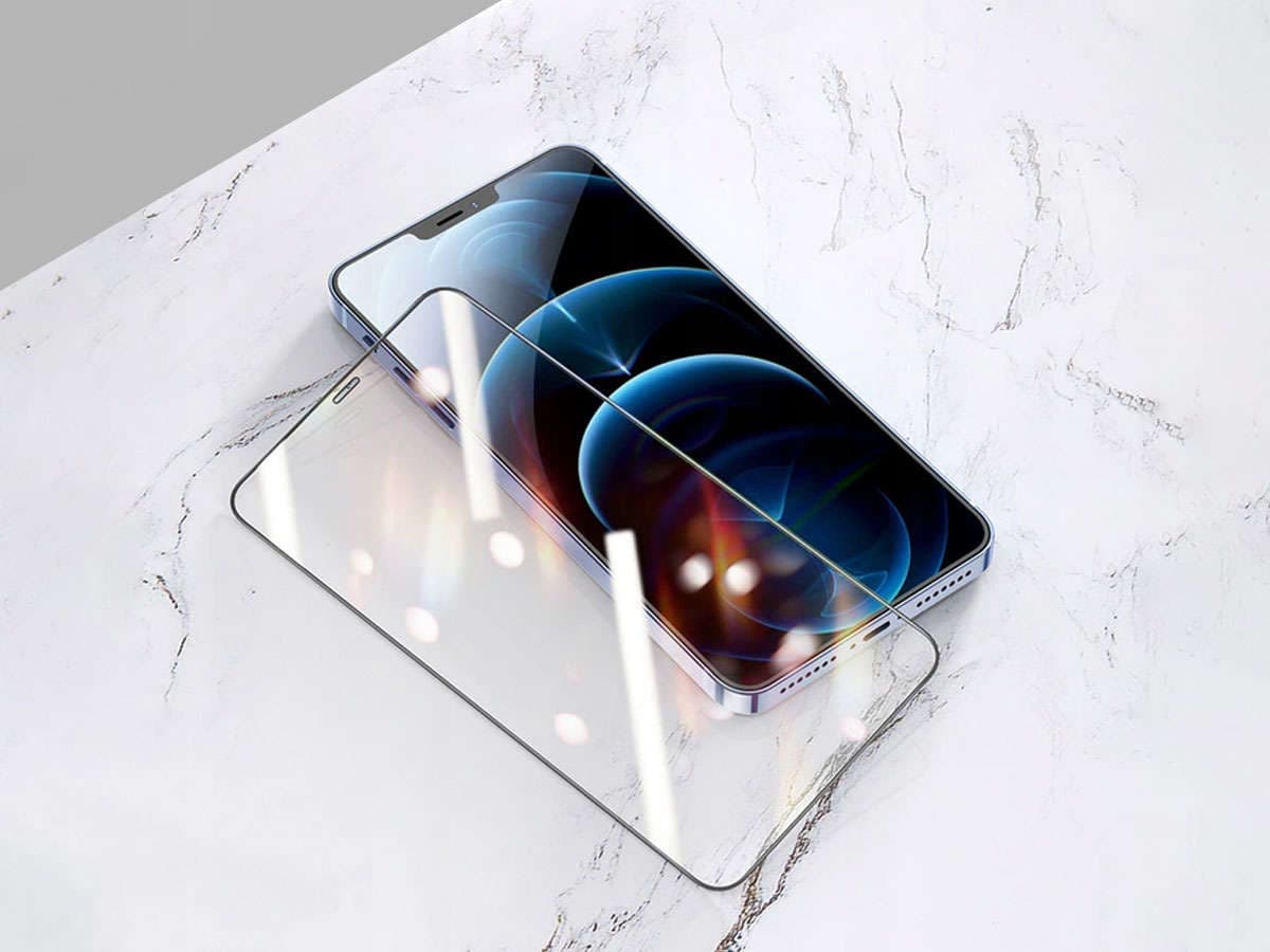 

Szkło hartowane Full Glue x2 Rock do Apple iPhone 12/ 12 Pro czarne