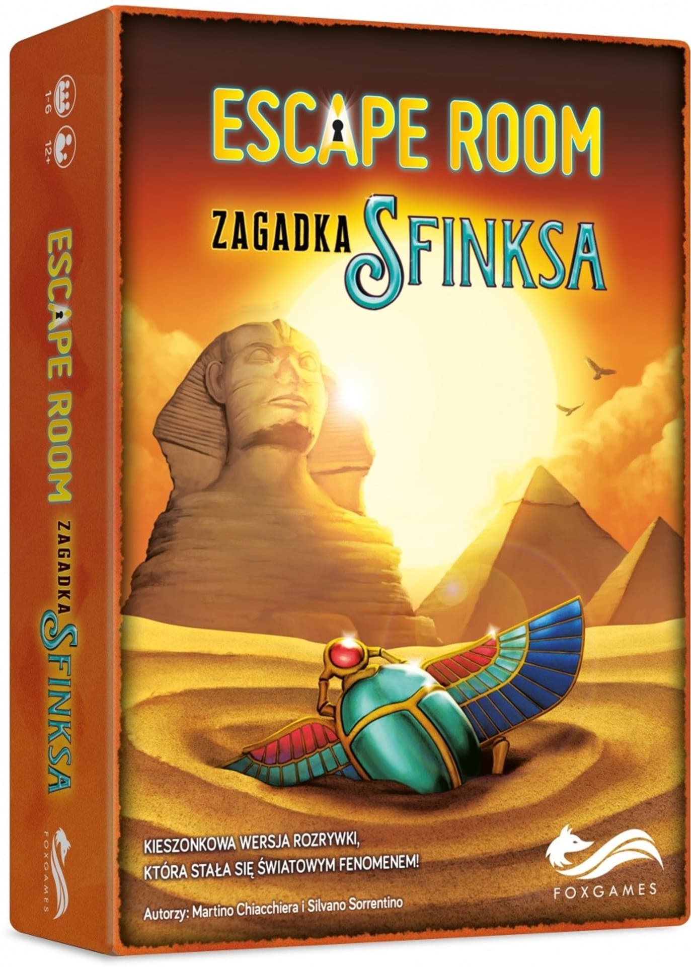 

GRA ESCAPE ROOM. ZAGADKA SFINKSA - FOX GAMES