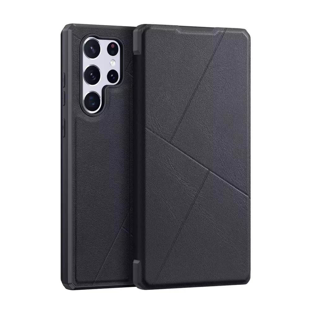 

DUX DUCIS Skin X kabura etui pokrowiec z klapką Samsung Galaxy S22 Ultra czarny