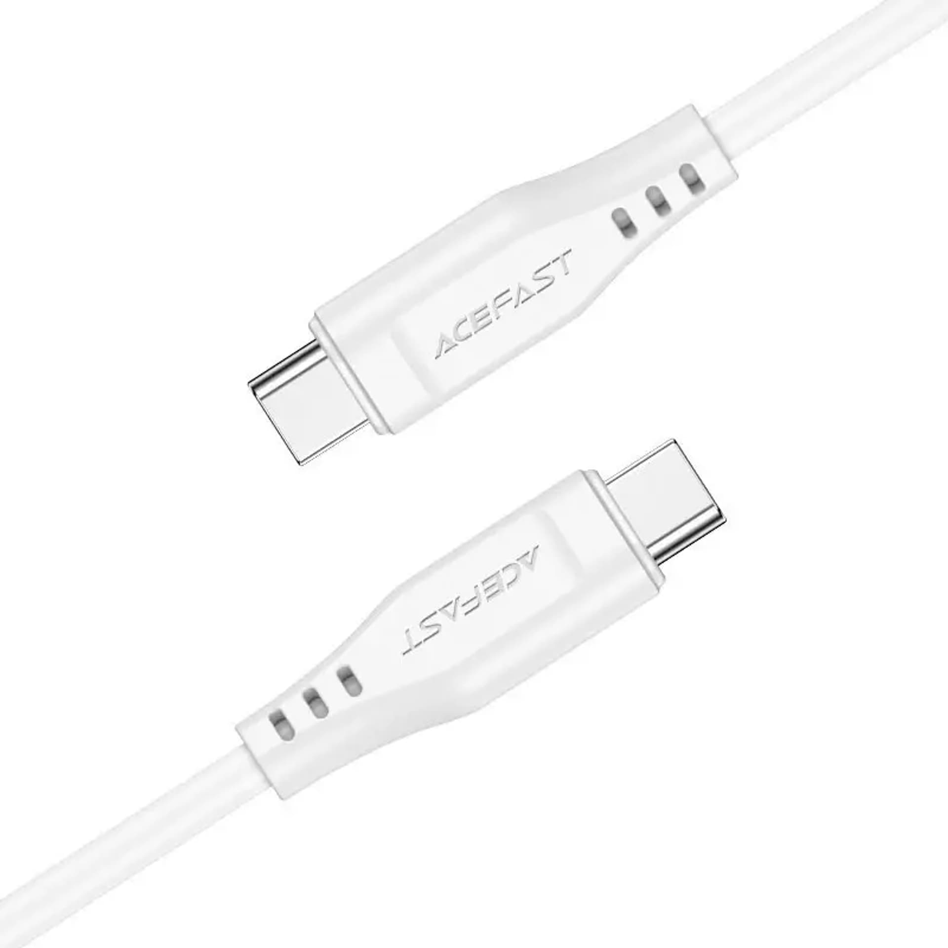 

Acefast kabel USB Typ C - USB Typ C 1,2m, 60W (20V/3A) biały (C3-03 white)