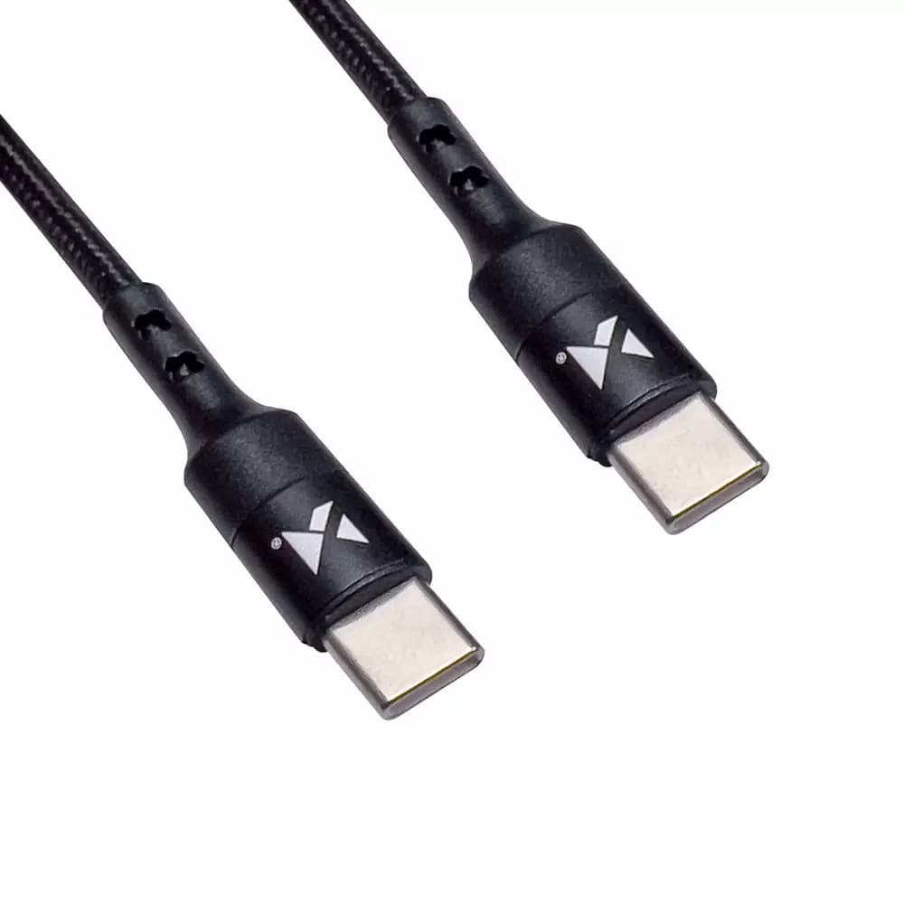 

Wozinsky kabel przewód USB Typ C - USB Typ C Power Delivery 18W 1m czarny (WUC-PD-CC1B)