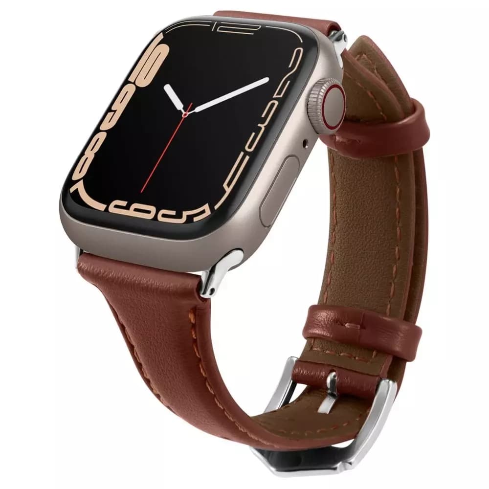 

Spigen cyrill kajuk apple watch 4 / 5 / 6 / 7 / 8 / se (40 / 41 mm) chestnut, 40 / 41 mm) chestnu