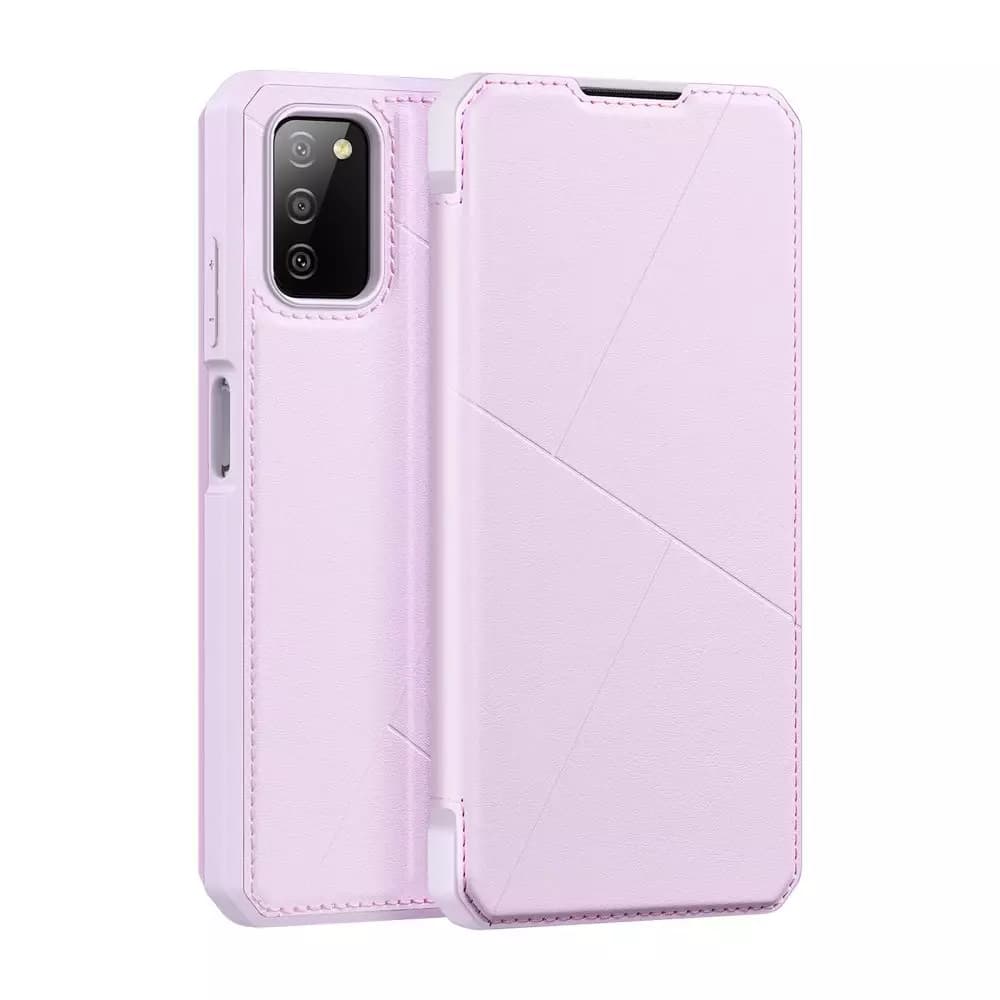 

DUX DUCIS Skin X kabura etui pokrowiec z klapką Samsung Galaxy A03s różowy