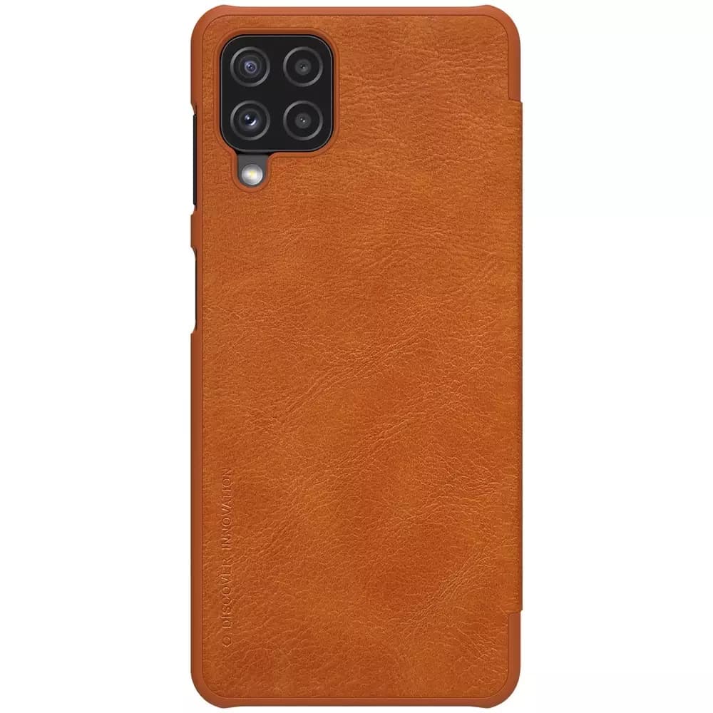 

Nillkin Qin skórzana kabura etui Samsung Galaxy A22 4G brązowy