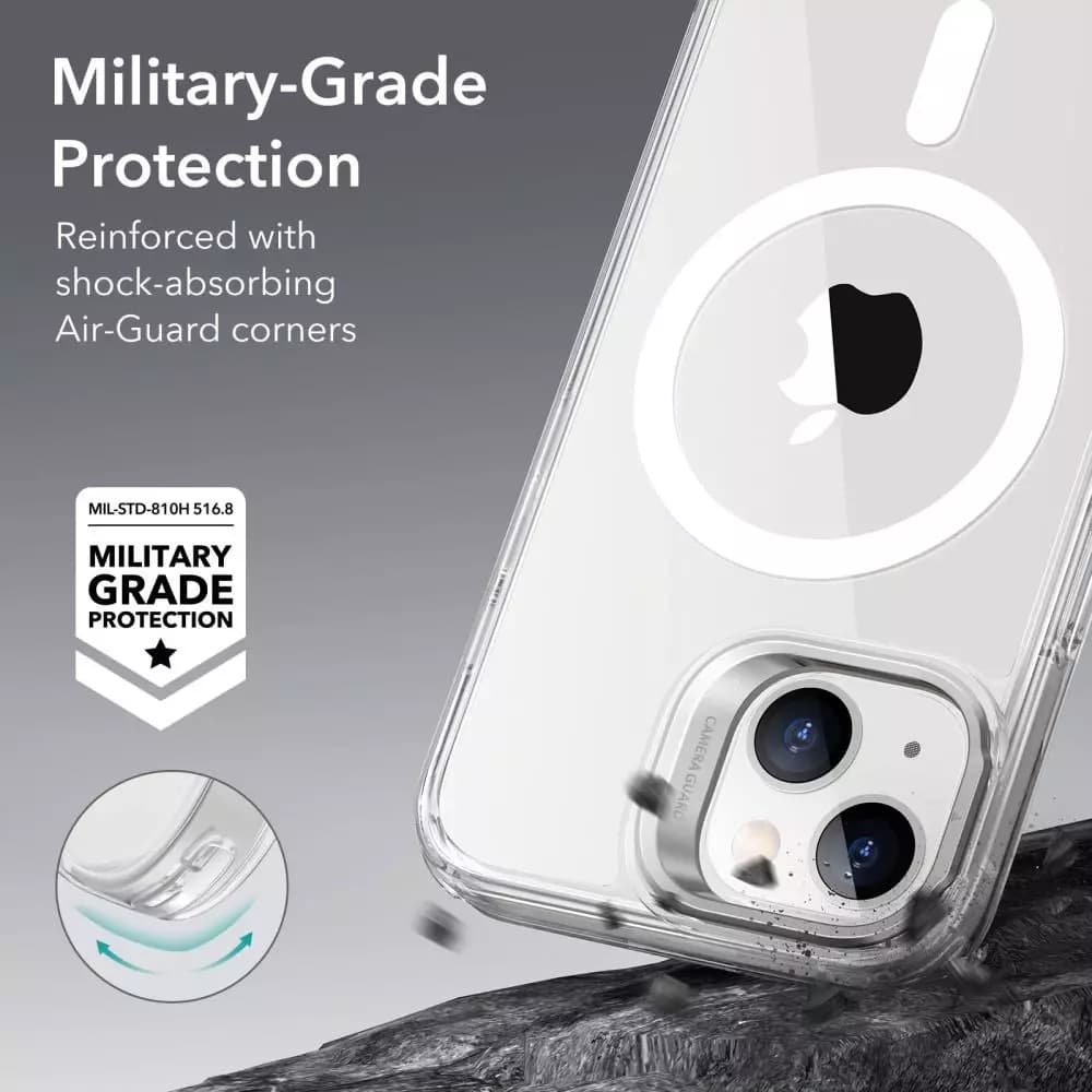 

Esr classic kickstand halolock magsafe iphone 13 / 14 clear