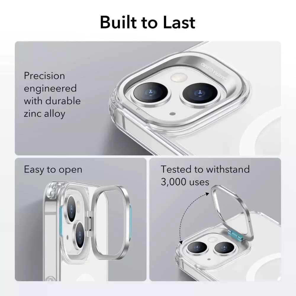 

Esr classic kickstand halolock magsafe iphone 14 plus clear