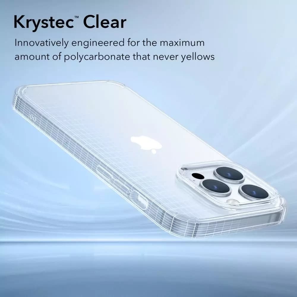 

Esr krystec iphone 14 pro clear