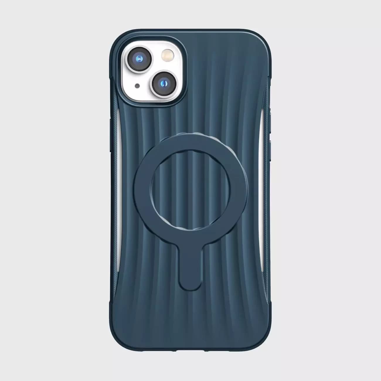 

Raptic Clutch Built Case etui iPhone 14 Plus z MagSafe pokrowiec plecki niebieski