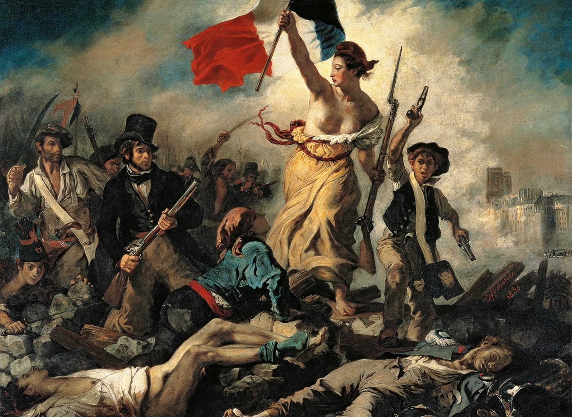 

Puzzle 1000 elementów Museum Liberty Leading the People