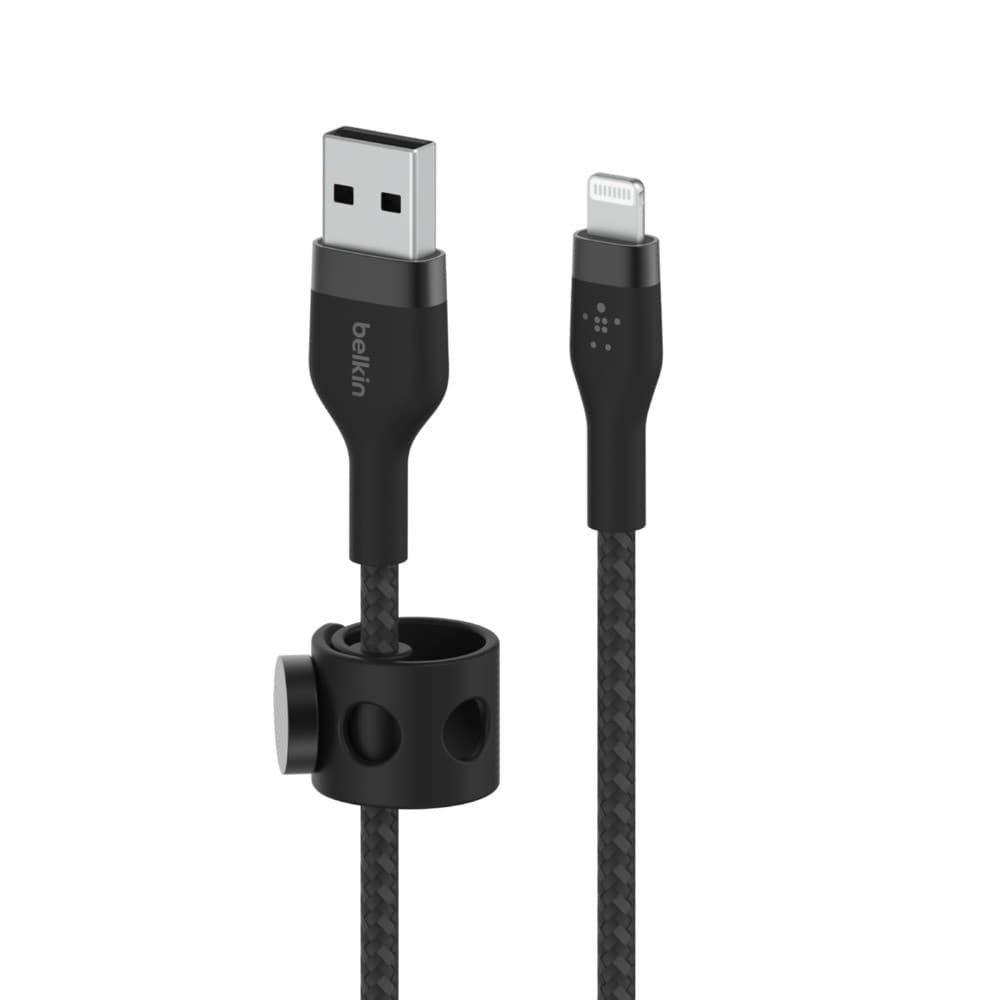 

Kabel BoostCharge USB-A do Lightning silikonowy 3m, czarny