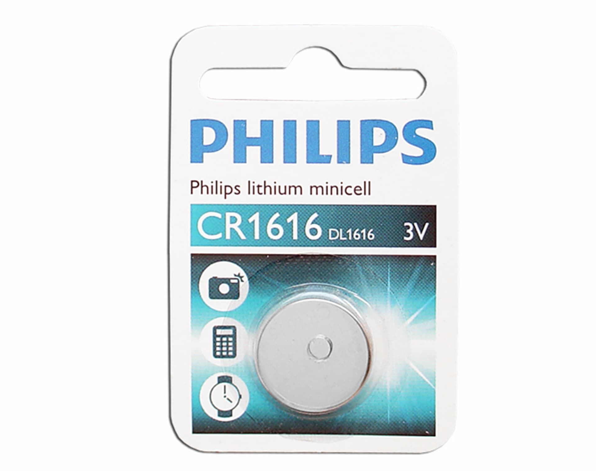 

5 szt. Bateria Litowa Philips CR1616, 3V.