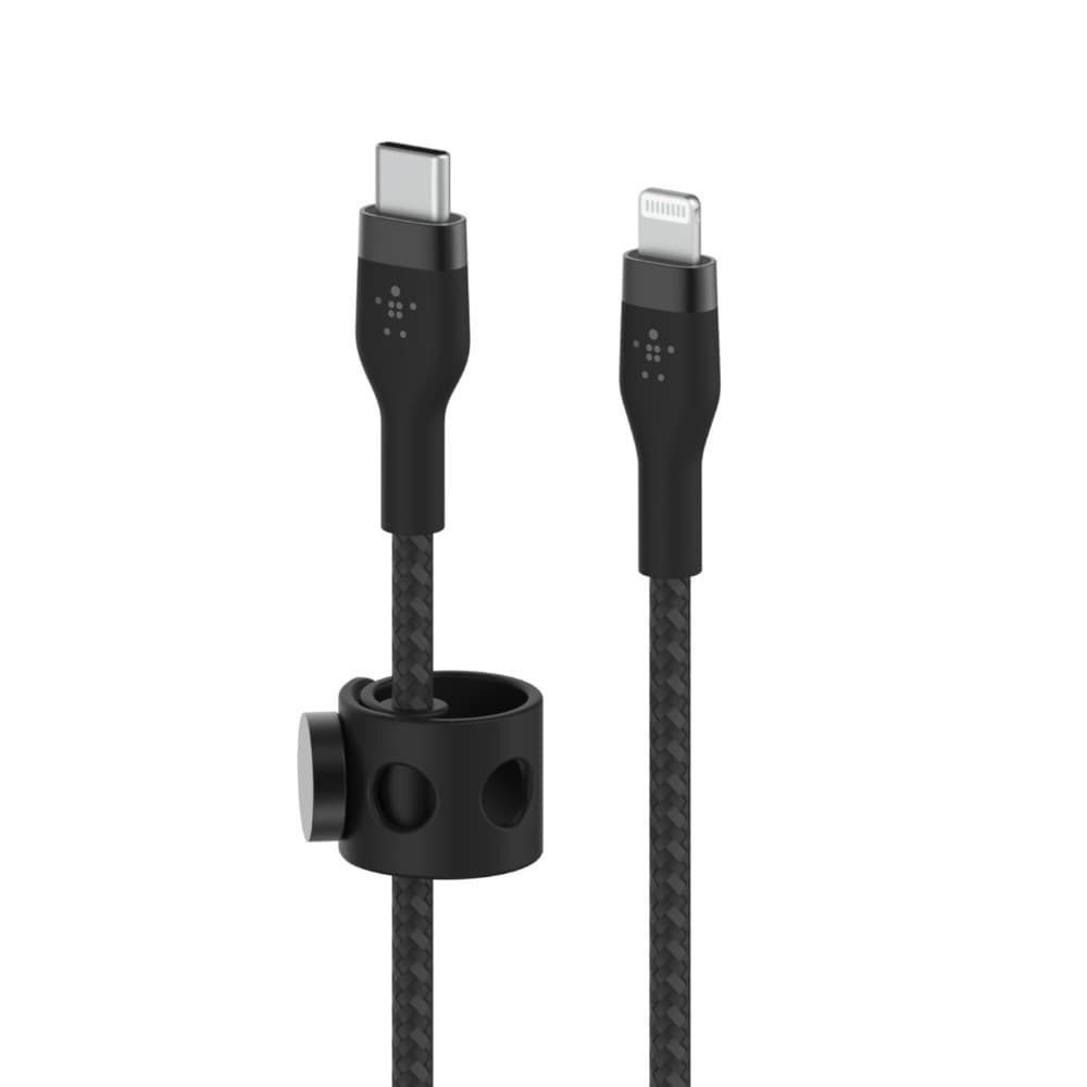 

Kabel BoostCharge USB-C/Lightning Silikonowy w oplocie 3m czarny