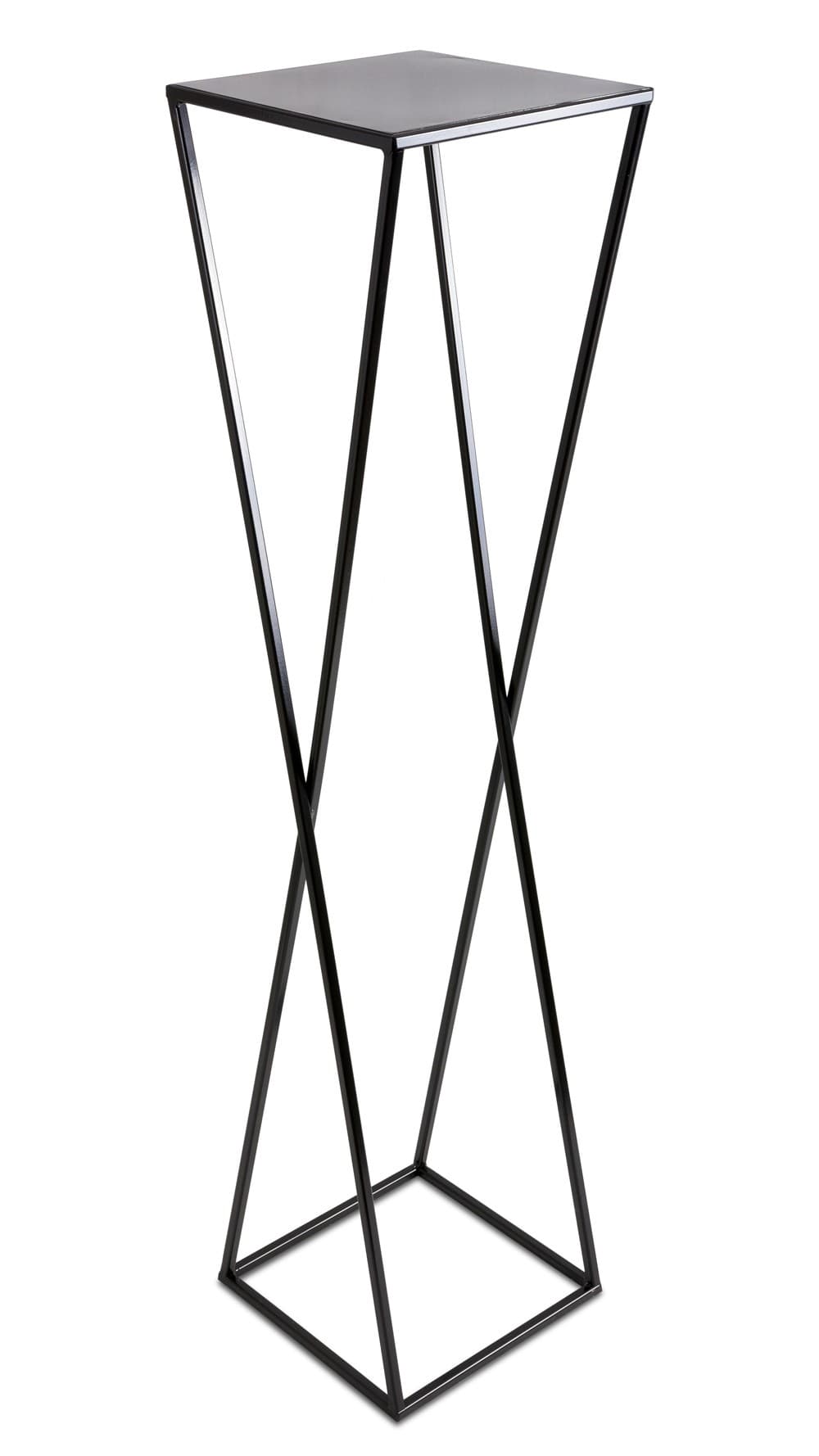 

Kwietnik stojący nowoczesny czarny 100 cm LOFT
