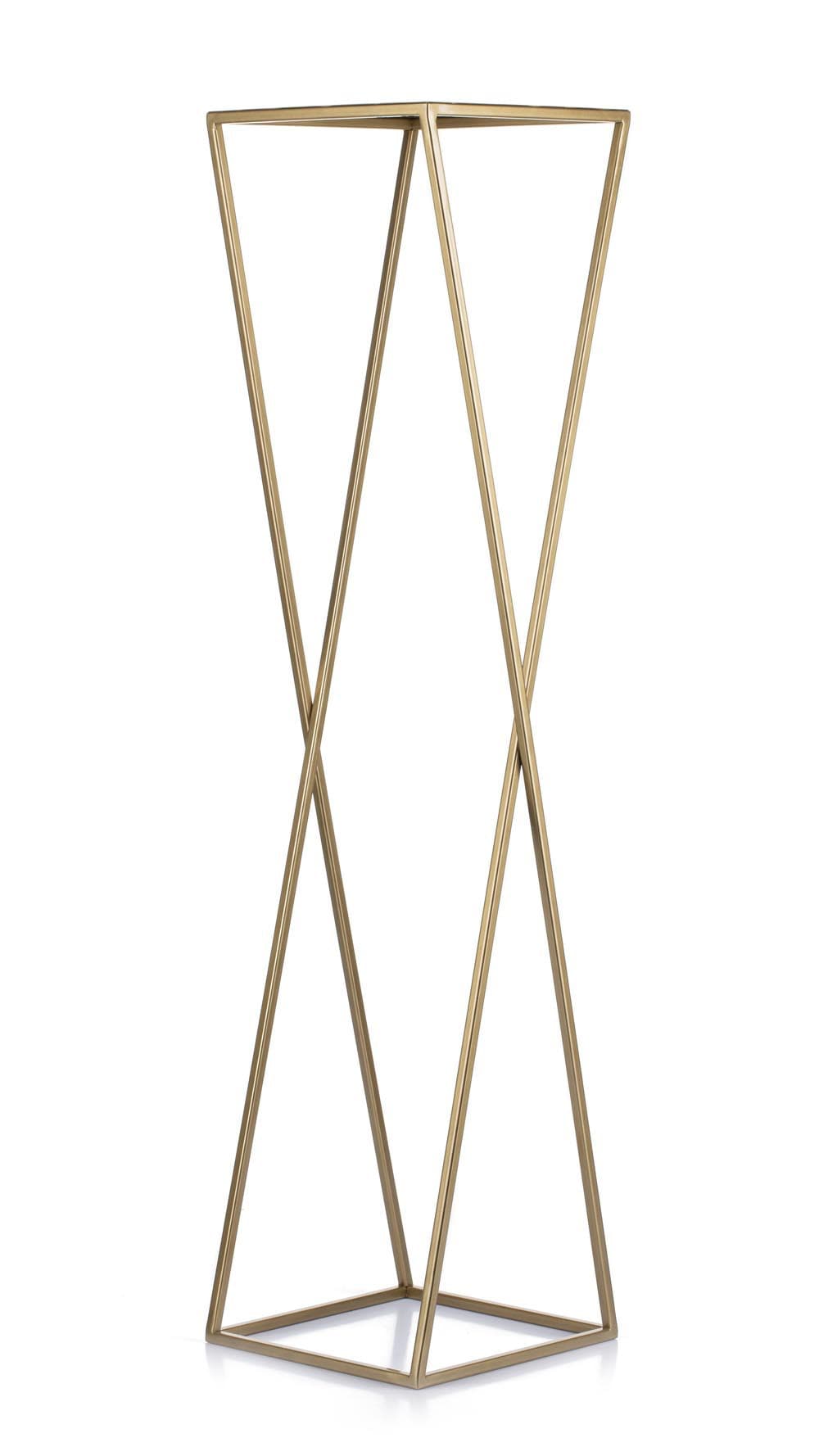

Kwietnik stojący stojak złoty LOFT 100 cm GLAM