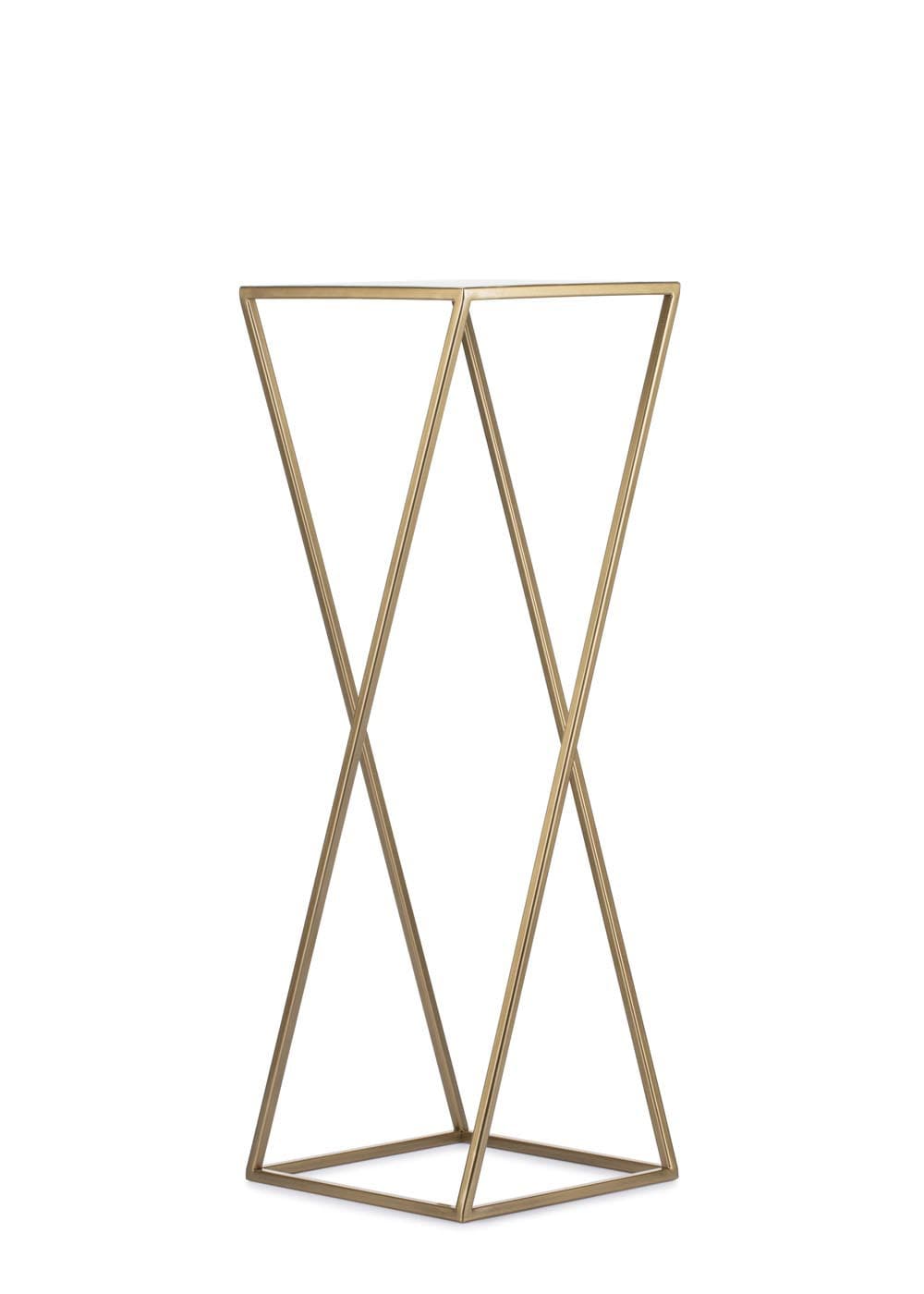 

Nowoczesny kwietnik stojący 70 cm ZŁOTY GLAM