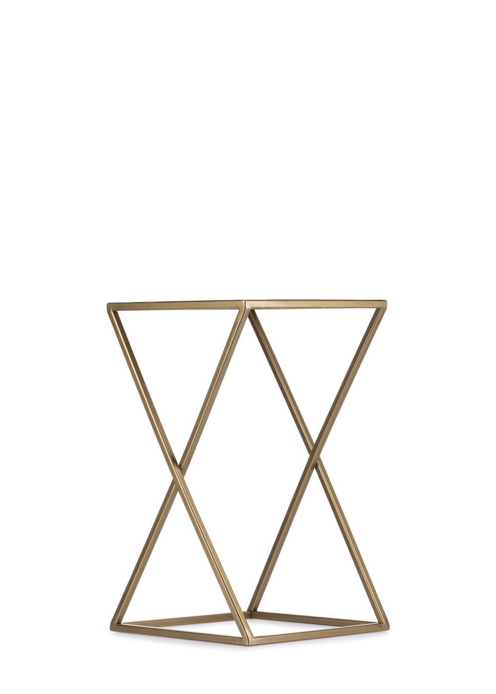 

Nowoczesny kwietnik złoty stojący 40 cm GLAM