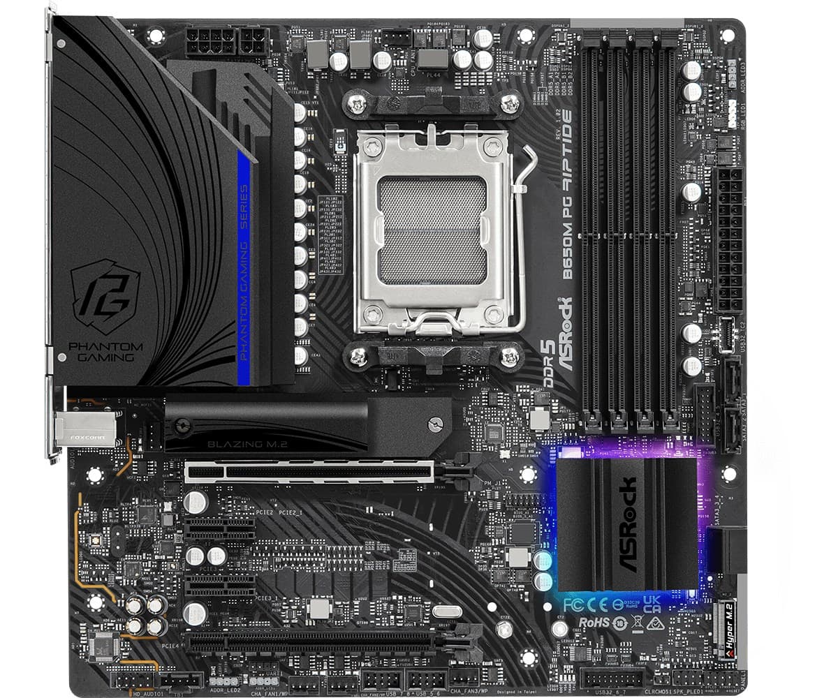 

Płyta główna Asrock B650M PG RIPTIDE