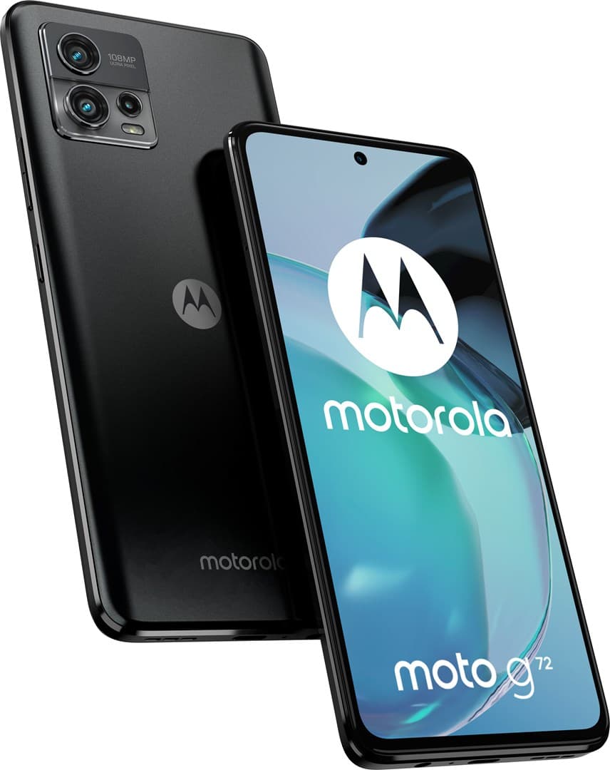 

Smartfon Motorola Moto G72 8/128GB 6,6" AMOLED 2400x1080 5000mAh Dual SIM 4G Meteorite Grey
