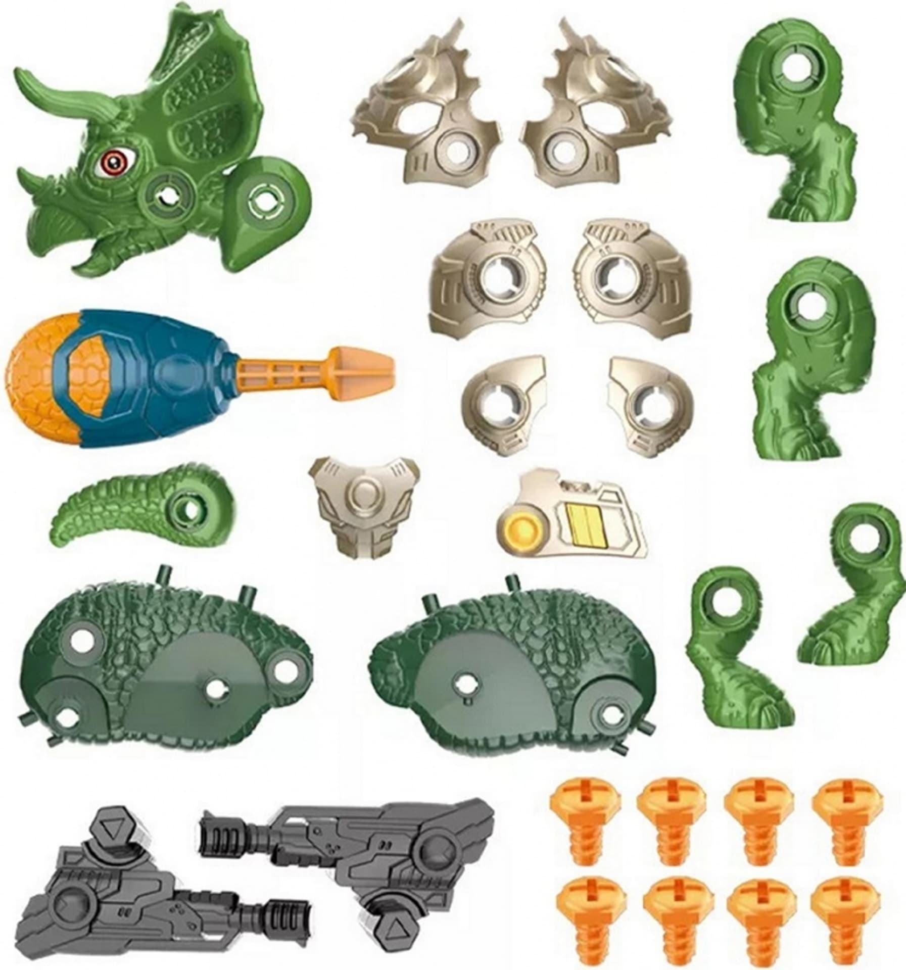 

Dinozaur transformujący Triceratops do skręcania 2w1