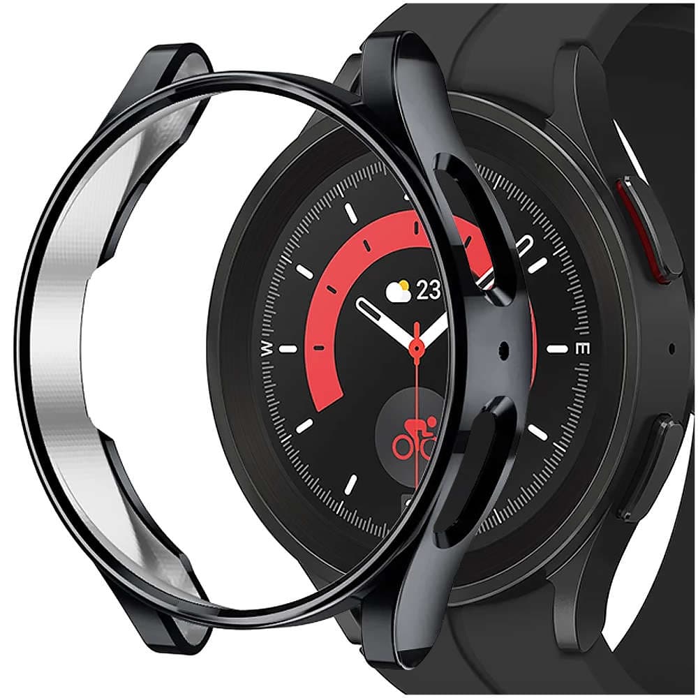 

Etui ochronne silikonowe Alogy nakładka Case do Samsung Galaxy Watch 5 Pro 45mm Black