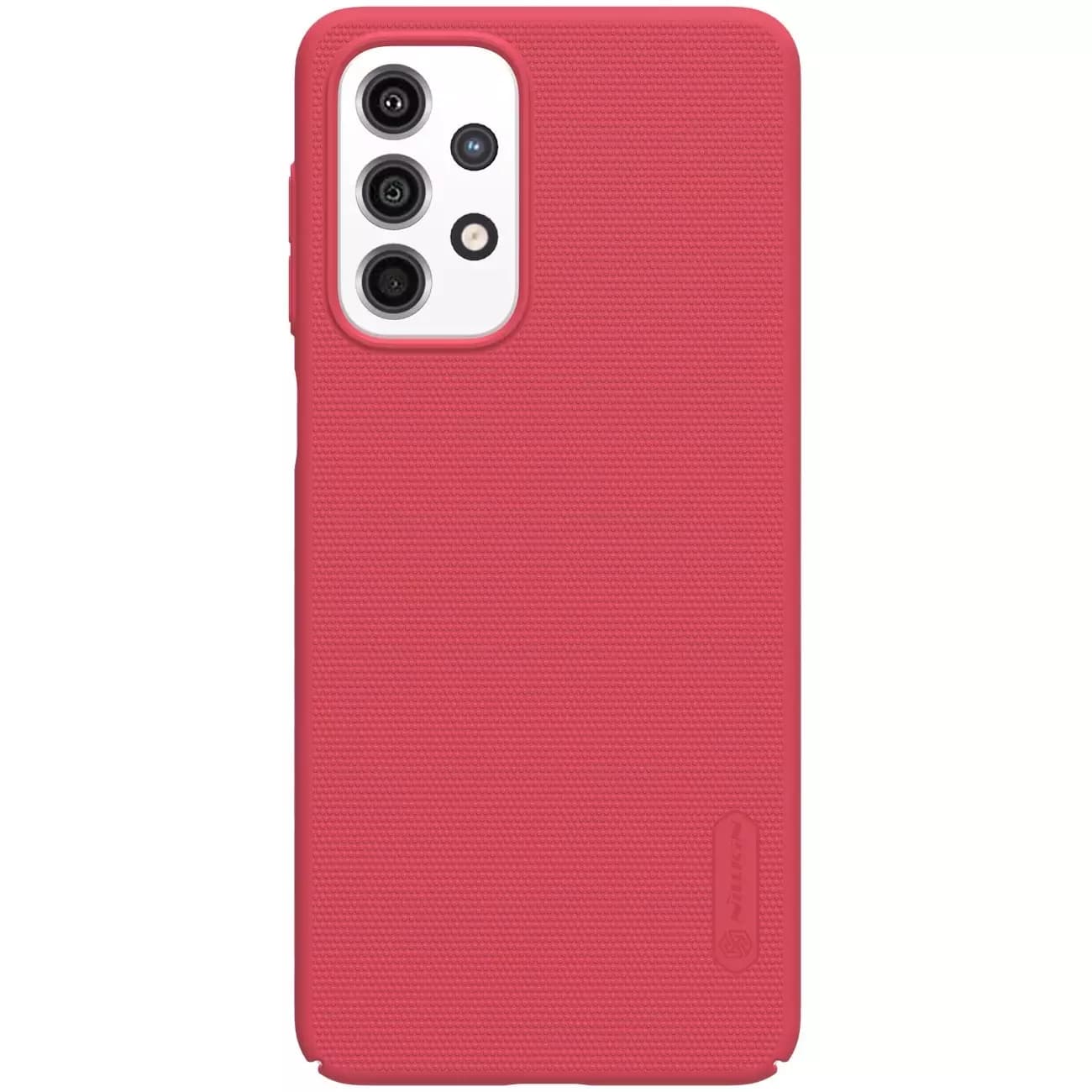 

Nillkin Super Frosted Shield wzmocnione etui pokrowiec + podstawka Samsung Galaxy A33 5G czerwony