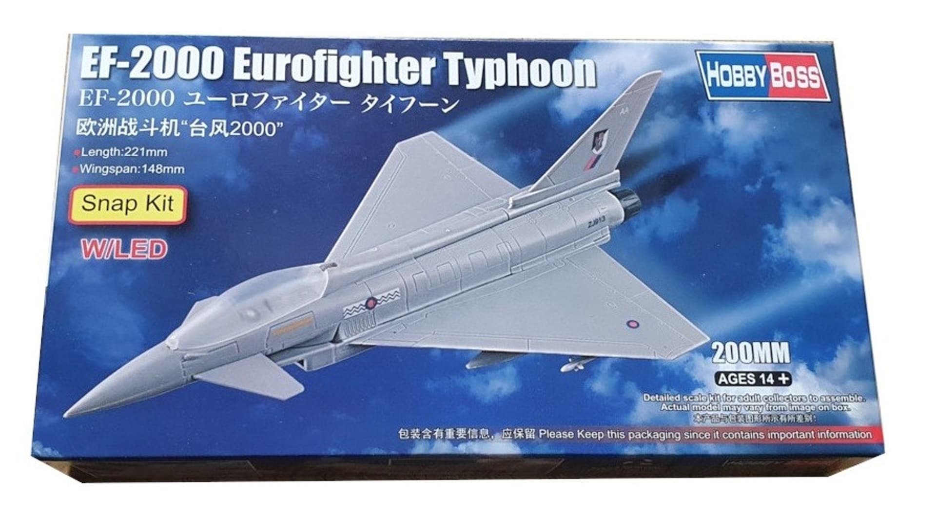 

Model plastikowy EF-2000 Eurofighter Typhoon