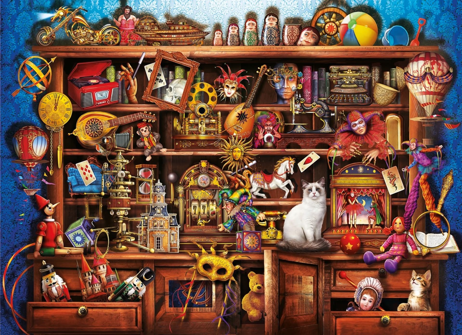 

Puzzle 1000 elementów HQ Old Shoppe