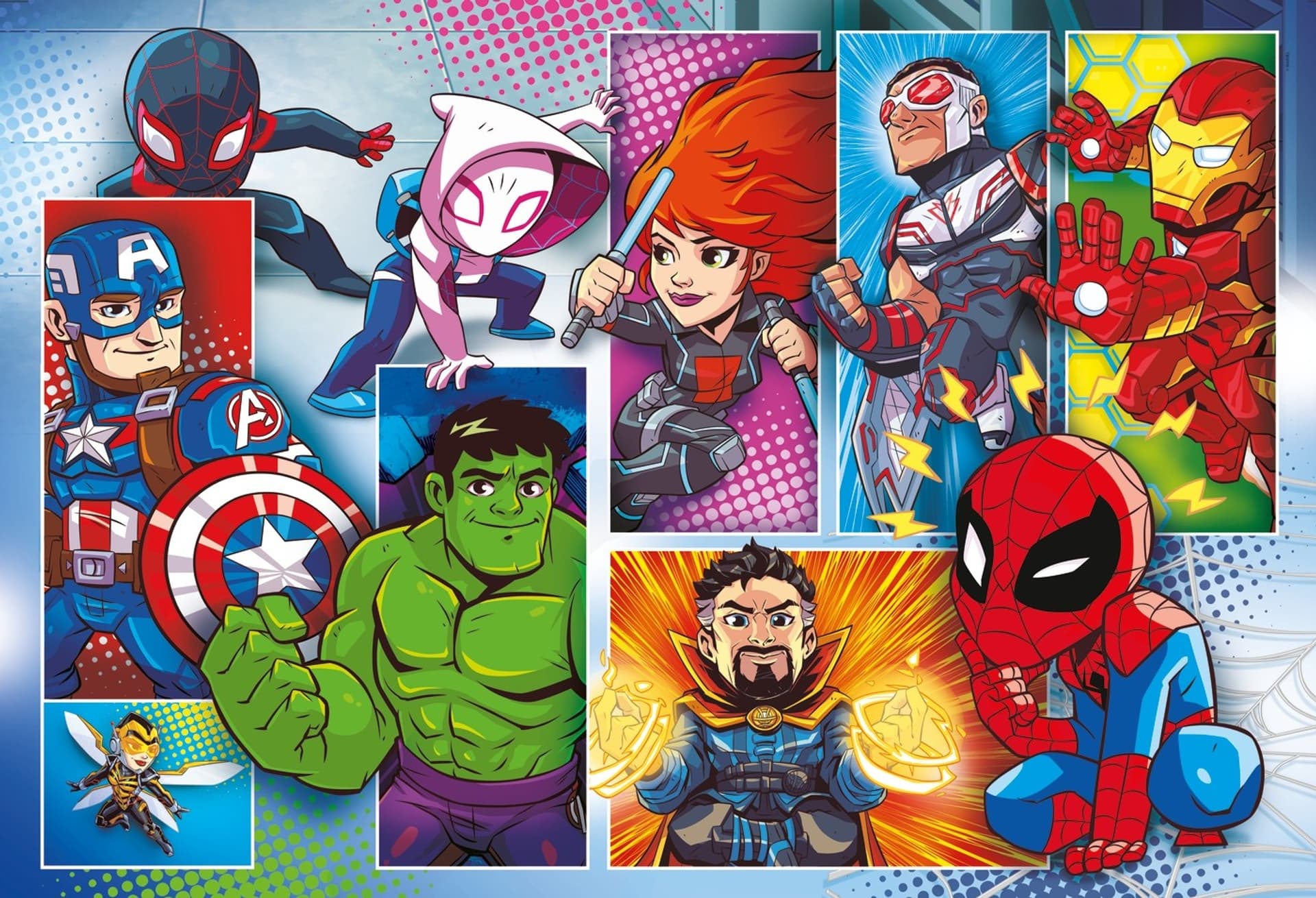 

Puzzle 24 elementów Maxi Superhero