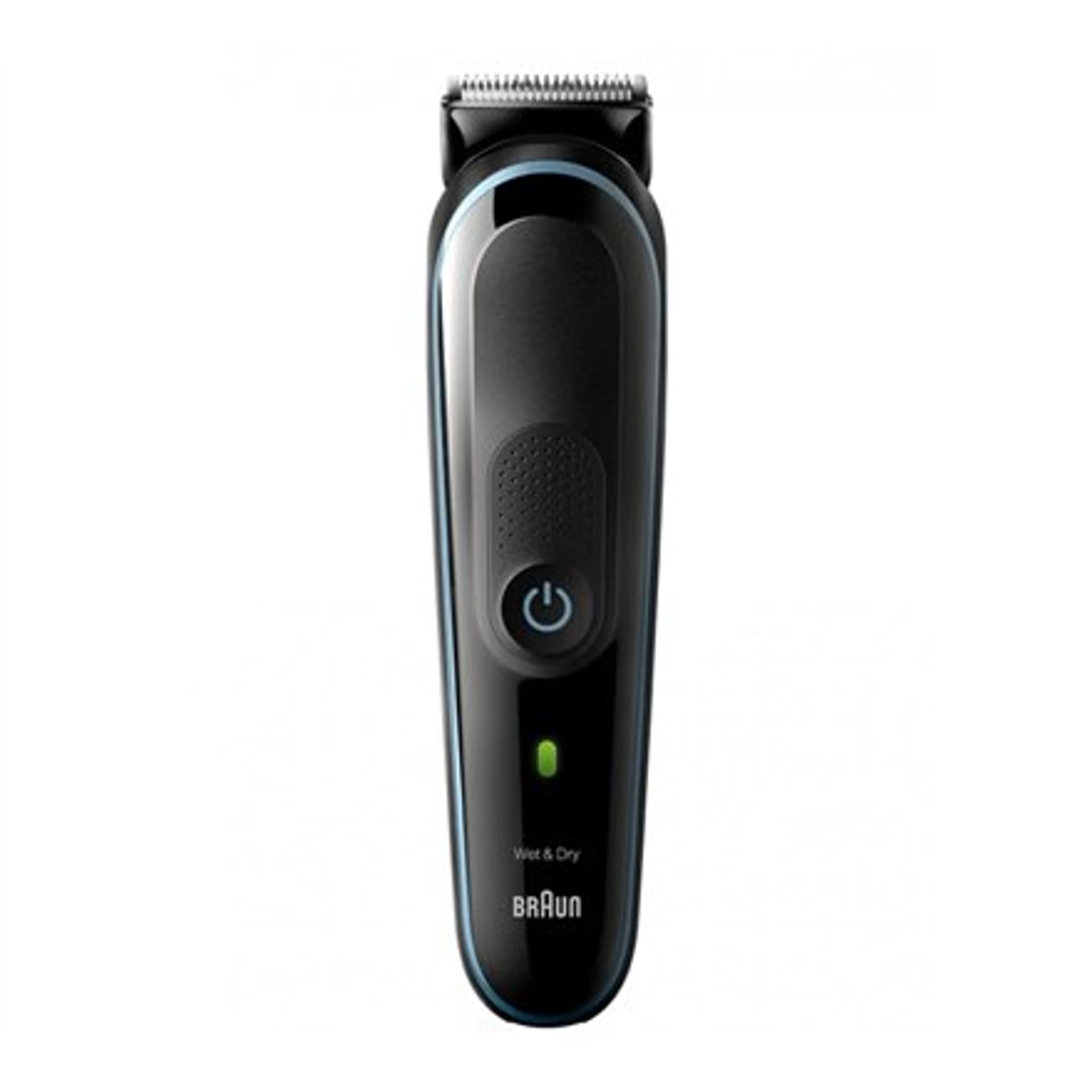

Trymer Braun All-in-one MGK5380 akumulatorowy, ilość stopni długości 13, czarny/niebieski