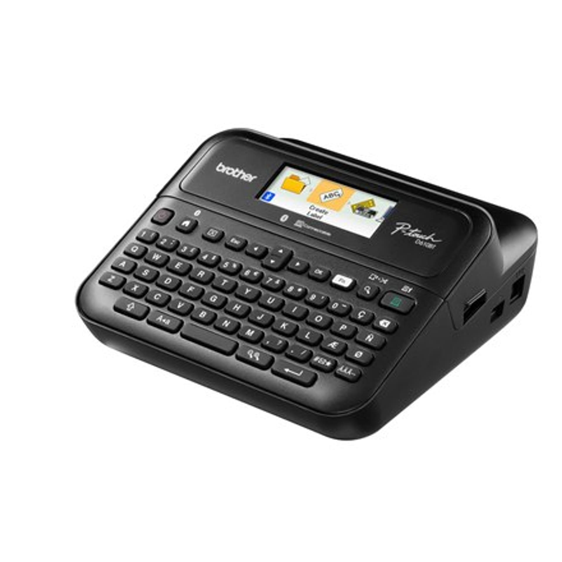 

Brother P-touch Desktop Label Printer PT-D610BT Mono, Thermal, Black