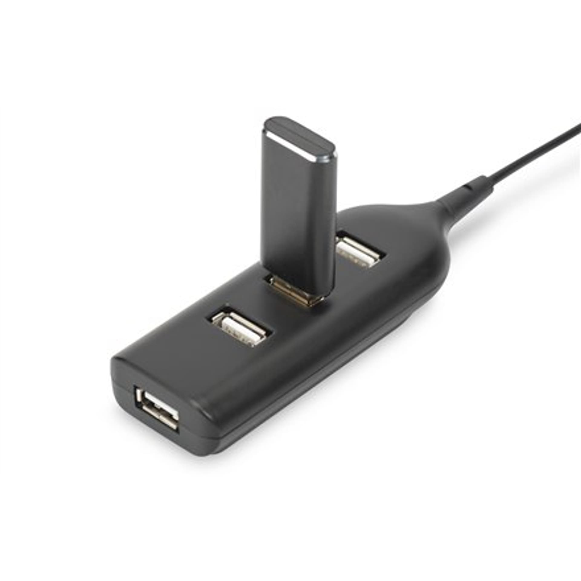 

Digitus USB 2.0 Hub, 4-portowy, zasilany z sieci 4 X USB A/F AT Connected Cable AB-50001-1