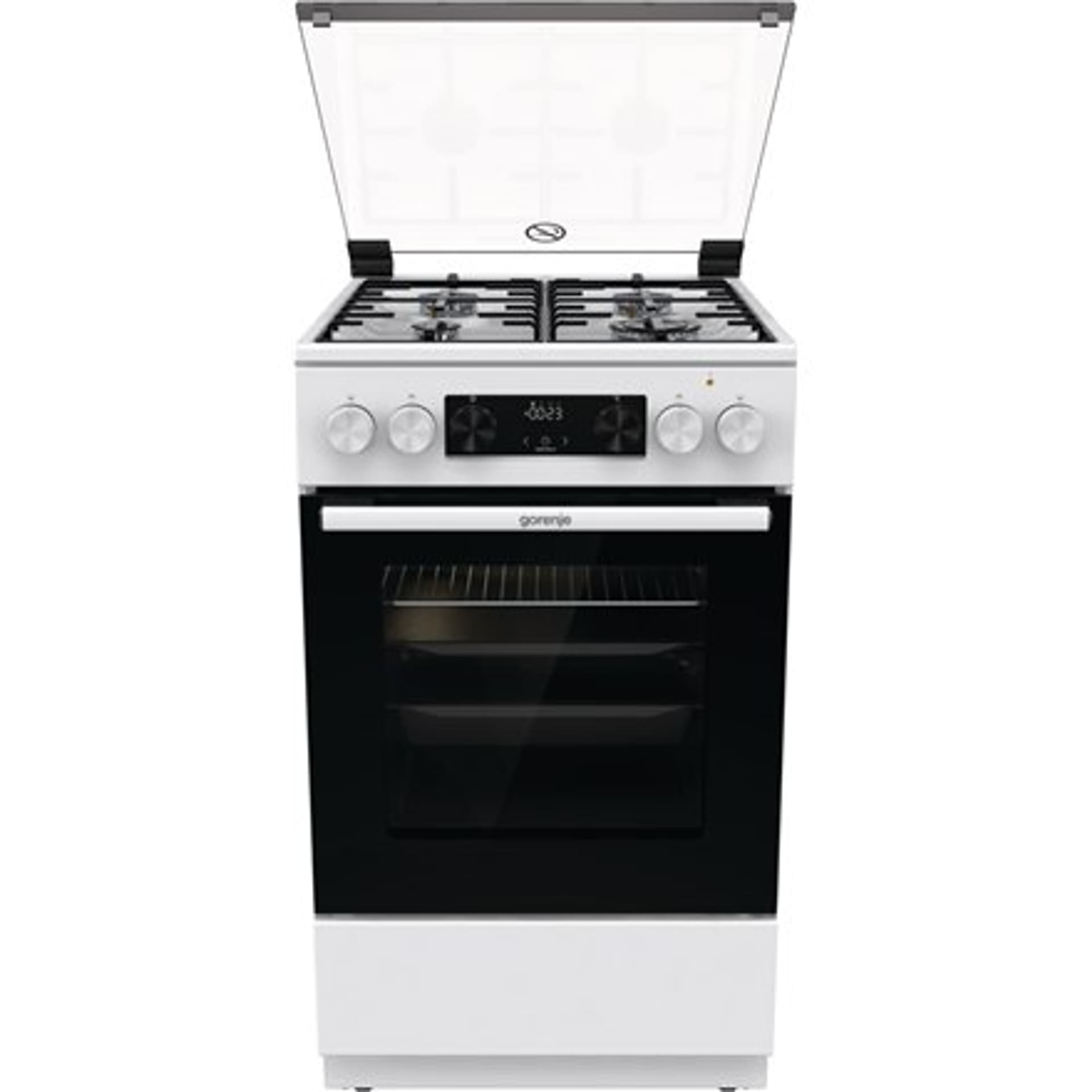 

Gorenje Kuchenka GK5C41WH Rodzaj płyty gazowa, Rodzaj piekarnika elektryczny, Biały, Szerokość 50 cm, Grillowanie, 70 L, Głęboko