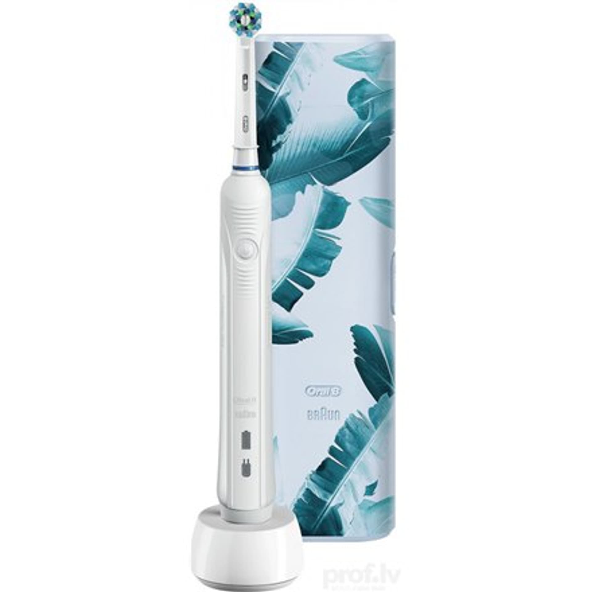 

Oral-B Electric Toothbrush Pro1 750 Rechargeable, Dla dorosłych, Ilość główek szczoteczki w zestawie 1, Ilość trybów mycia zębów