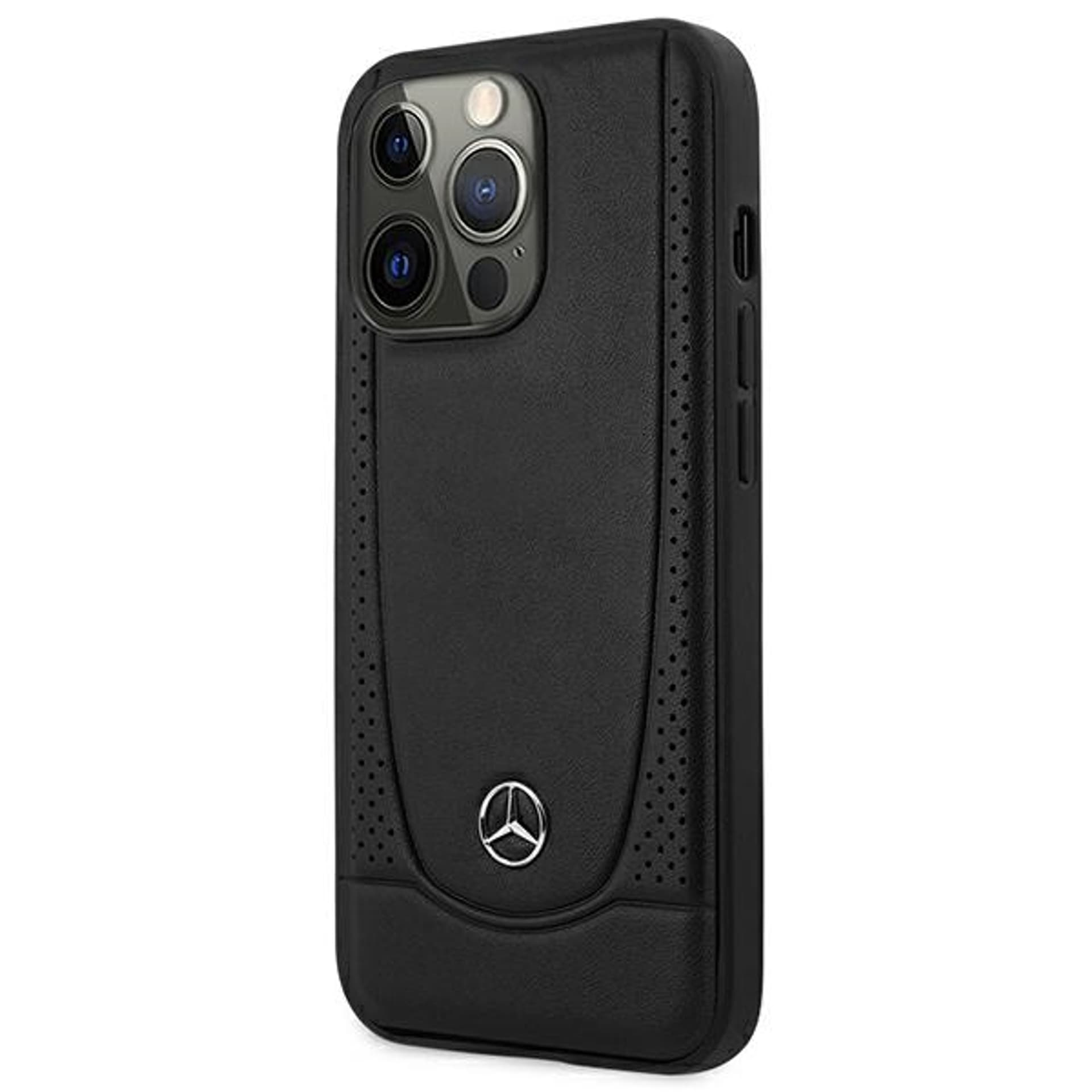 

Mercedes MEHCP15LARMBK iPhone 15 Pro 6.1" czarny/black hardcase Leather Urban